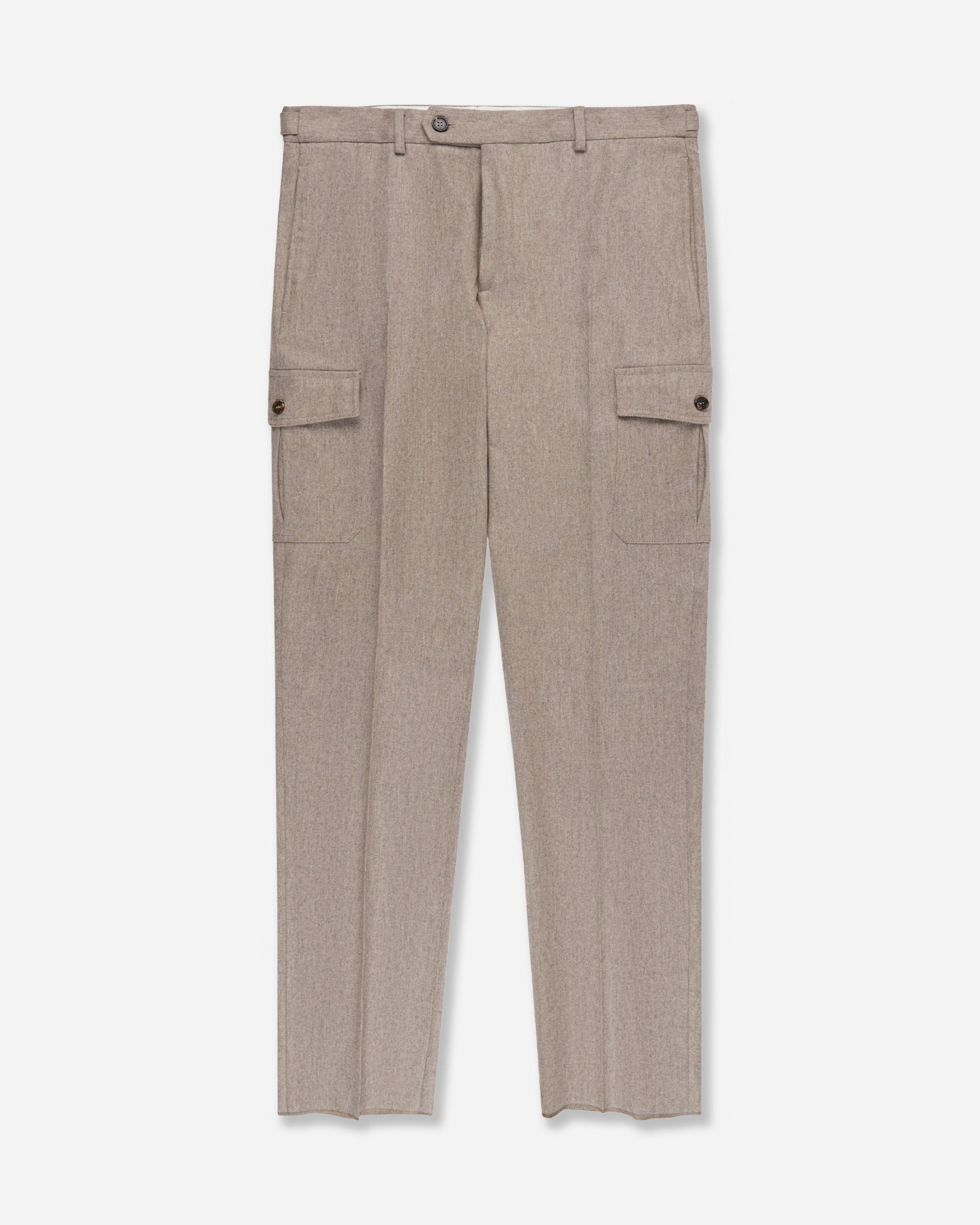 エレガントでカジュアル、プレシャスなファブリックのメンズパンツ