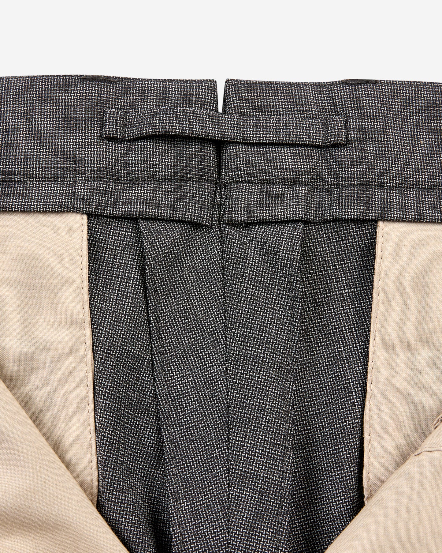 Tapered fit stretch wool blend Flexpants