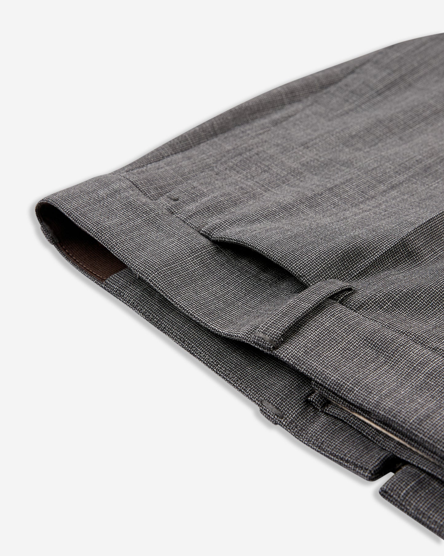 Tapered fit stretch wool blend Flexpants