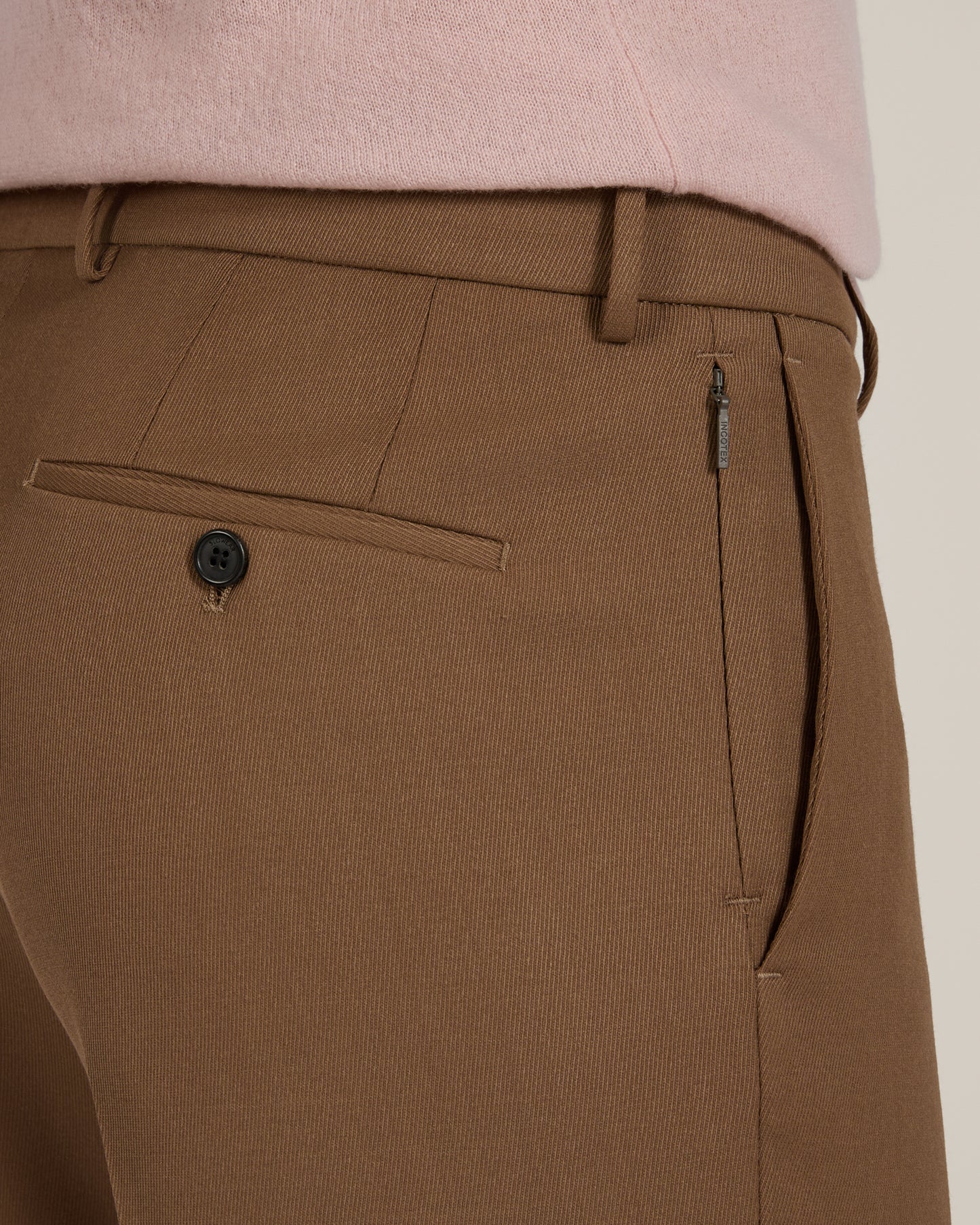 Tapered fit Tekno Twill trousers