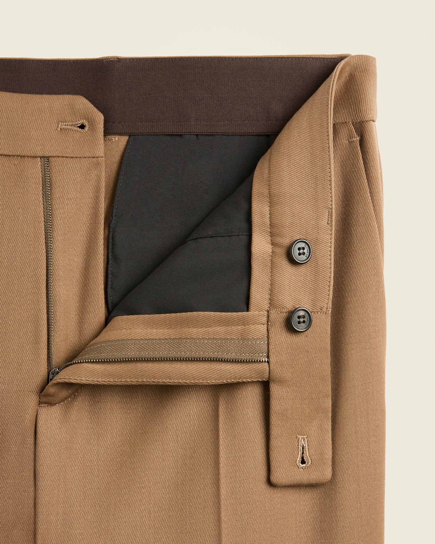 Tapered fit Tekno Twill trousers