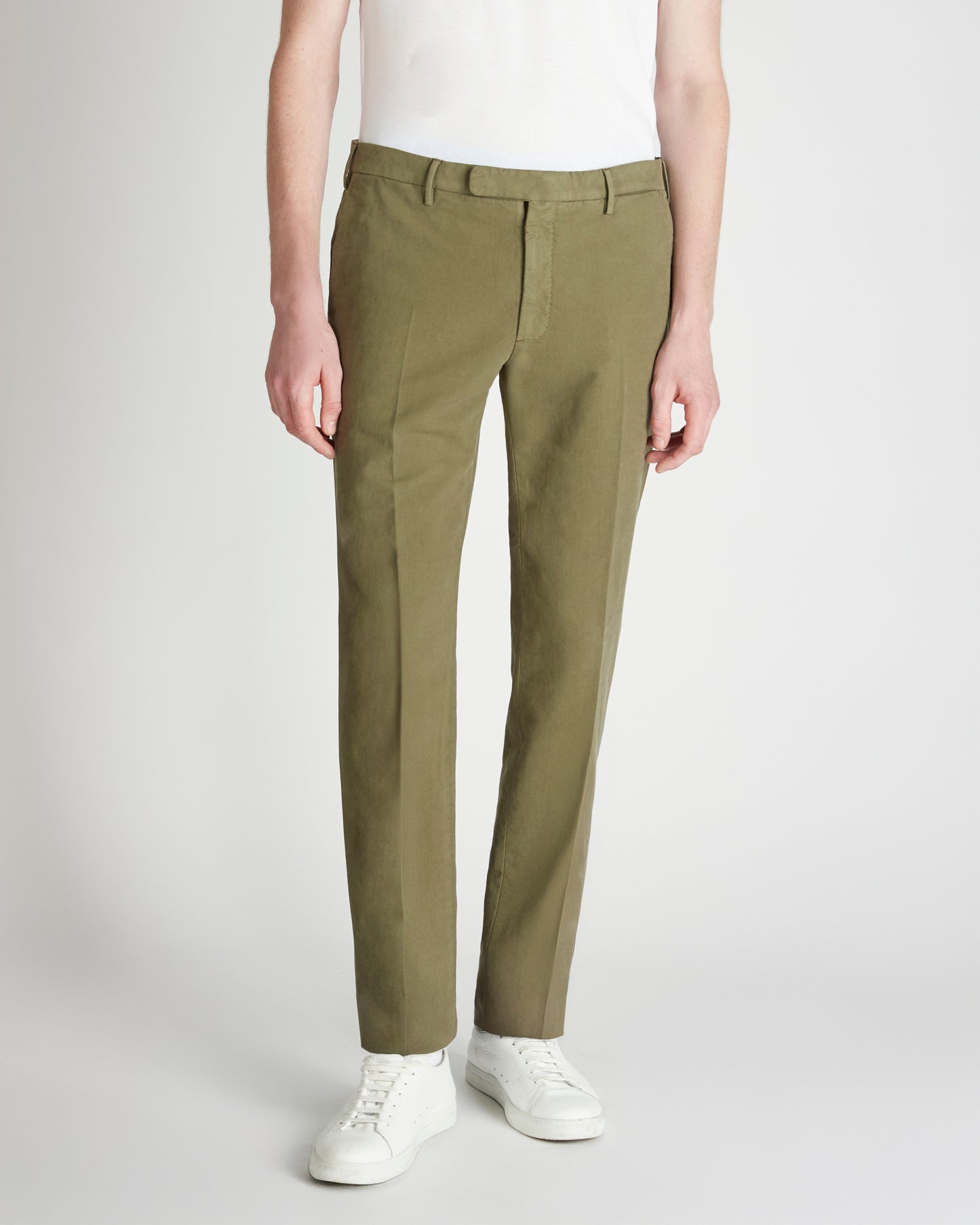 Pantalone slim fit in Doeskin