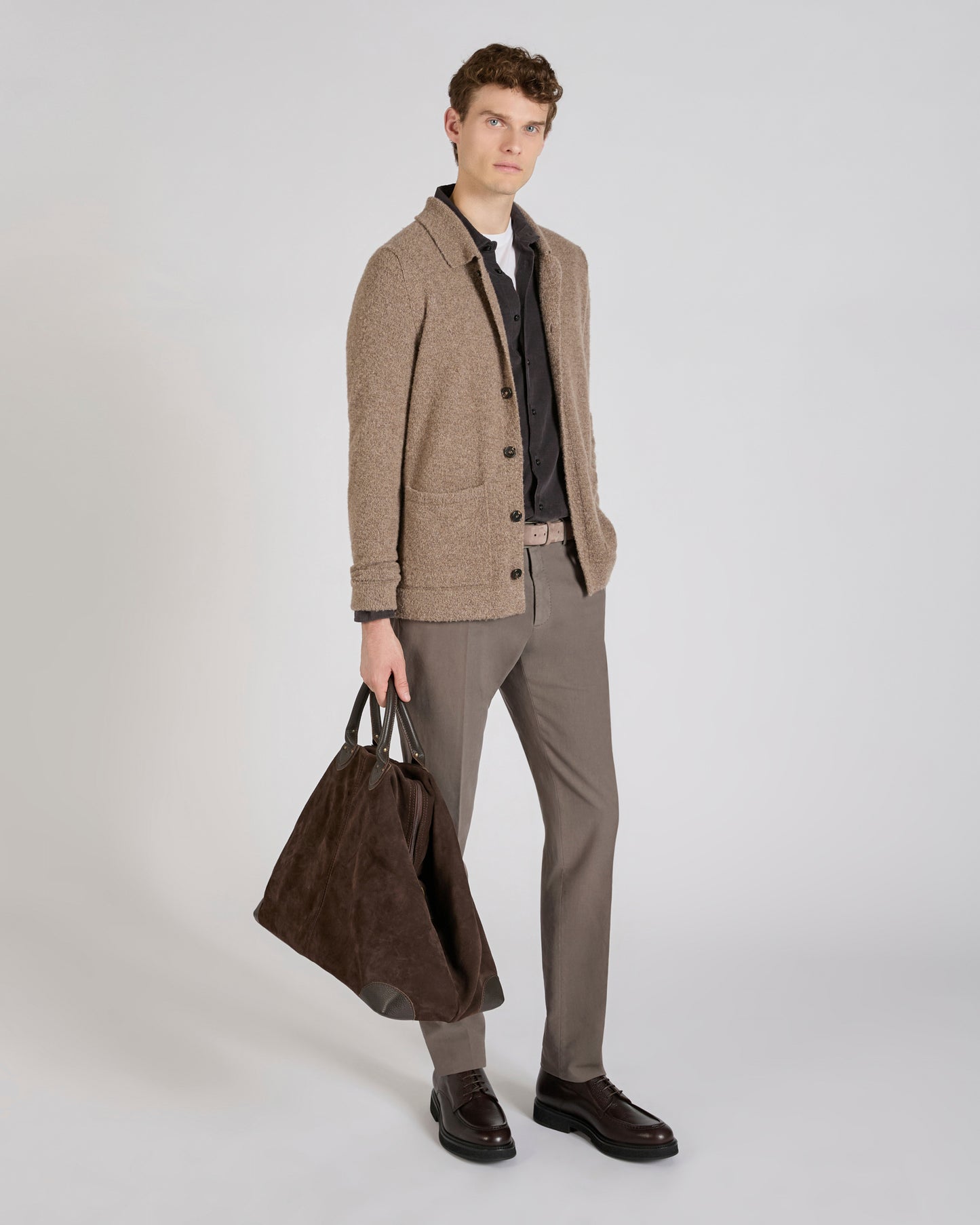 Hose Slim Fit aus Doeskin