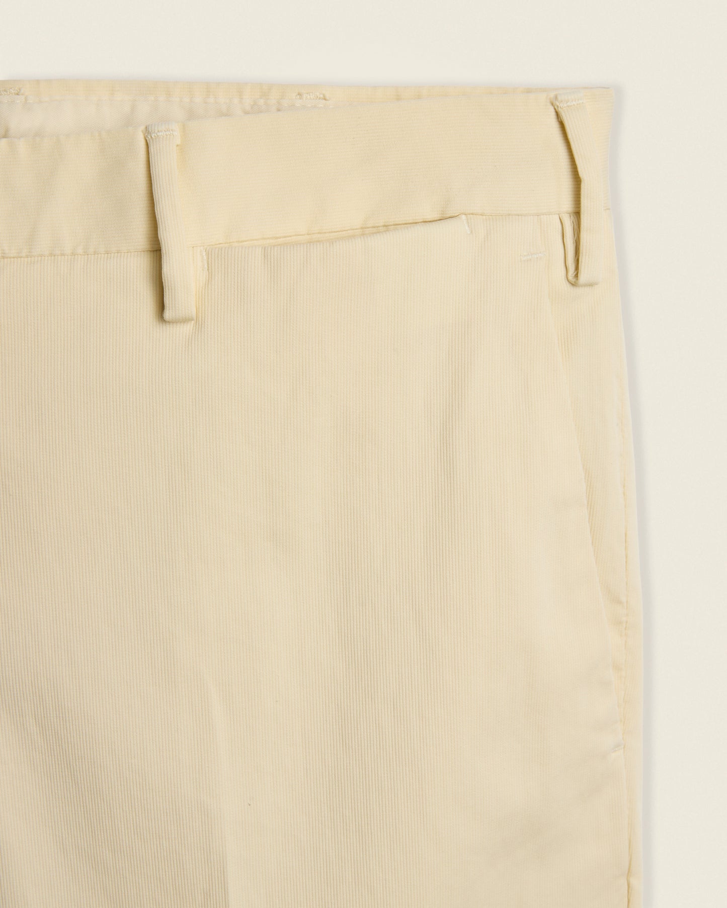 Slim-fit comfort cotton trousers