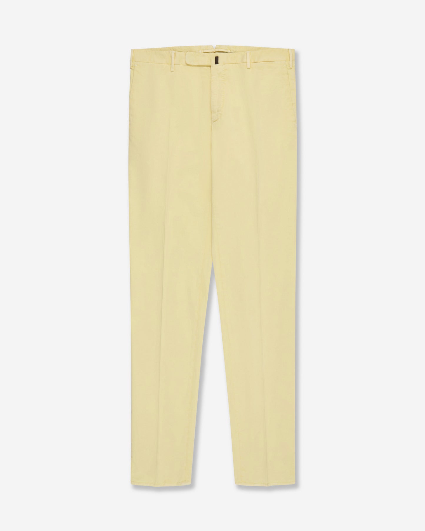 Slim fit organic cotton trousers
