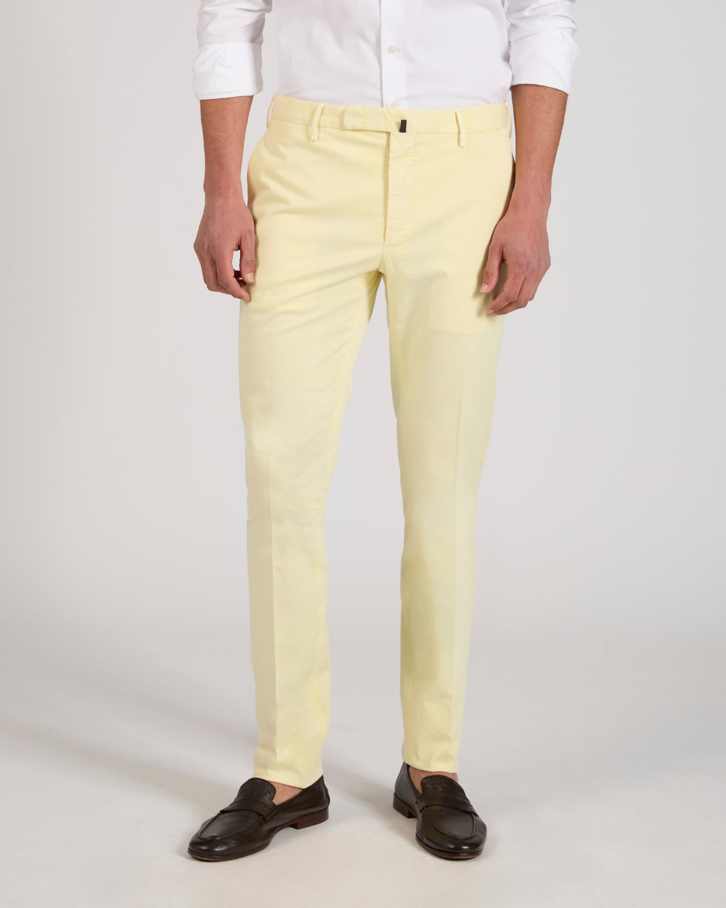 Pantalon slim fit en coton biologique