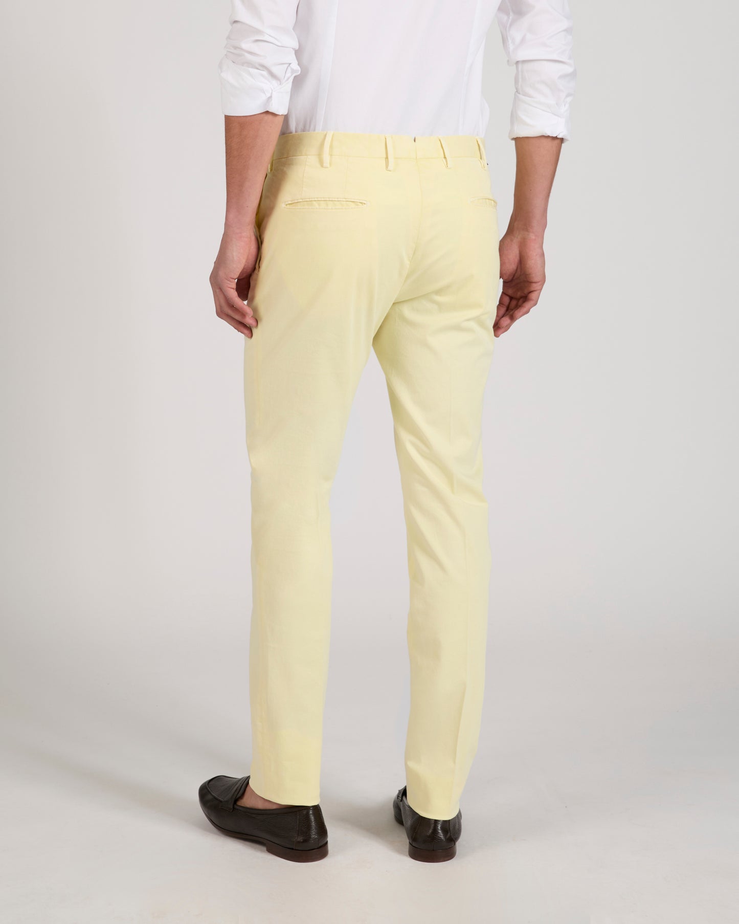 Pantalon slim fit en coton biologique
