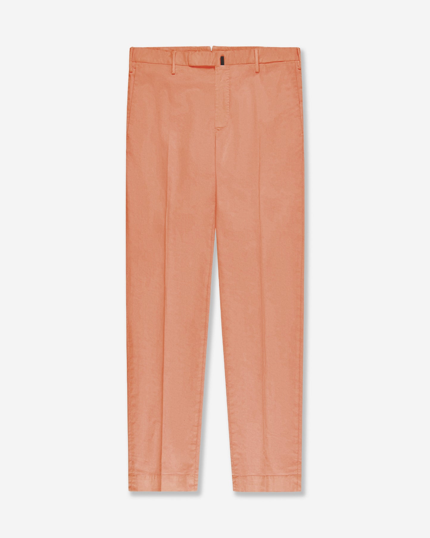 Slim fit organic cotton trousers