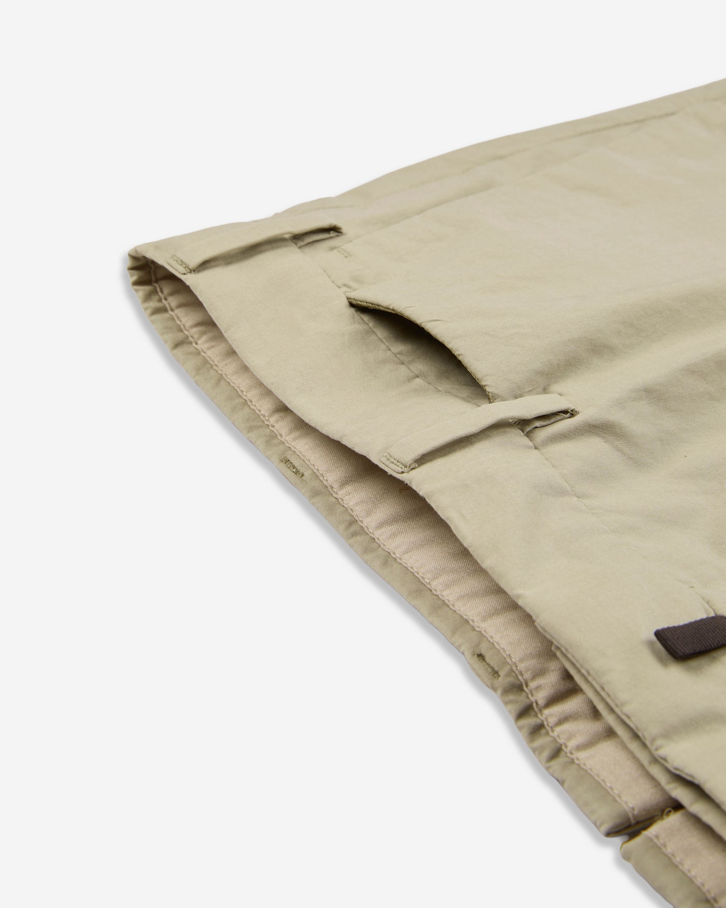 Pantalone slim fit in popeline di cotone