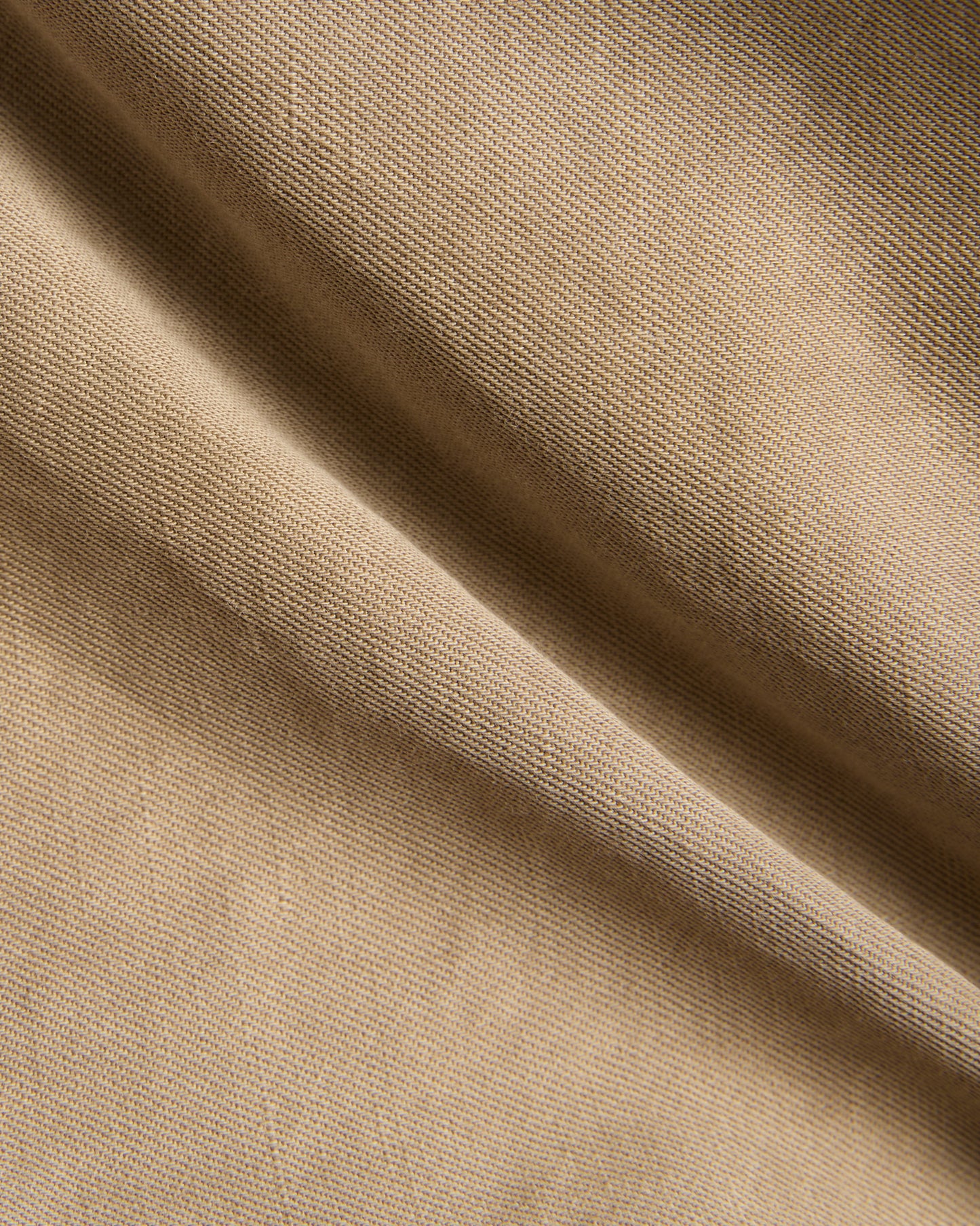 Slim fit cotton and linen trousers