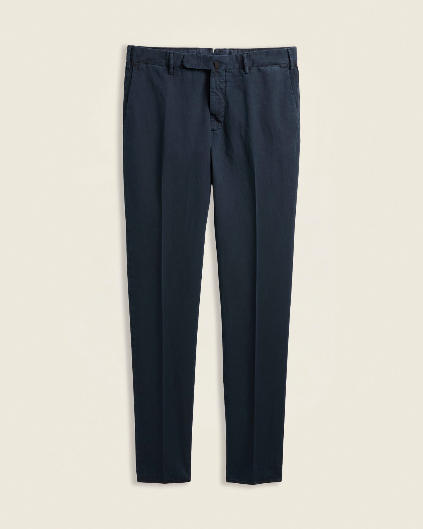 Slim-Fit-Hose aus Baumwolle und Leinen