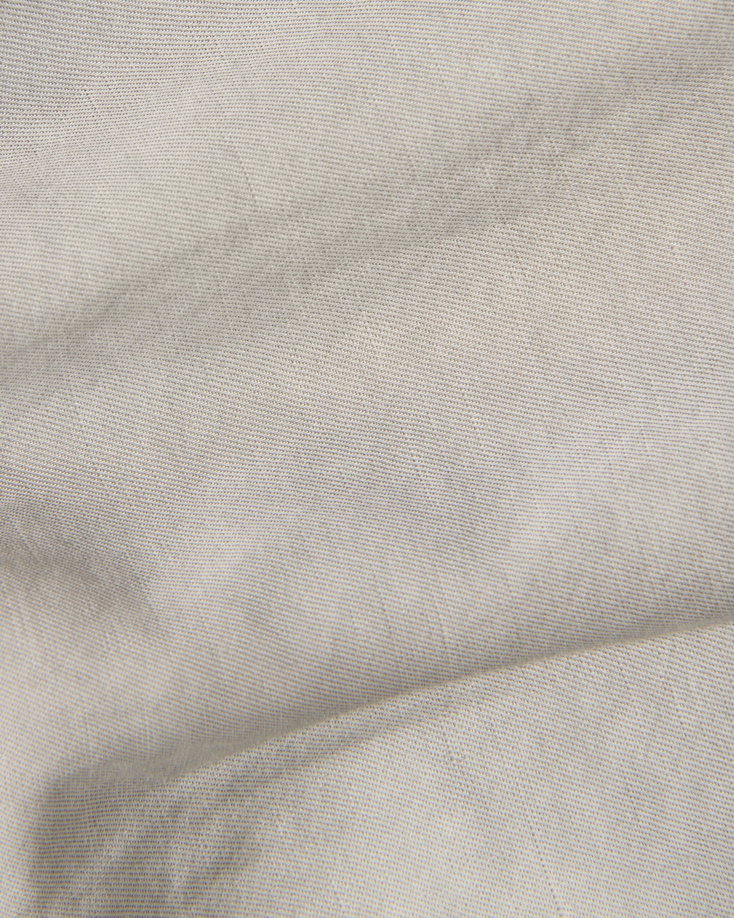Slim fit cotton and linen trousers