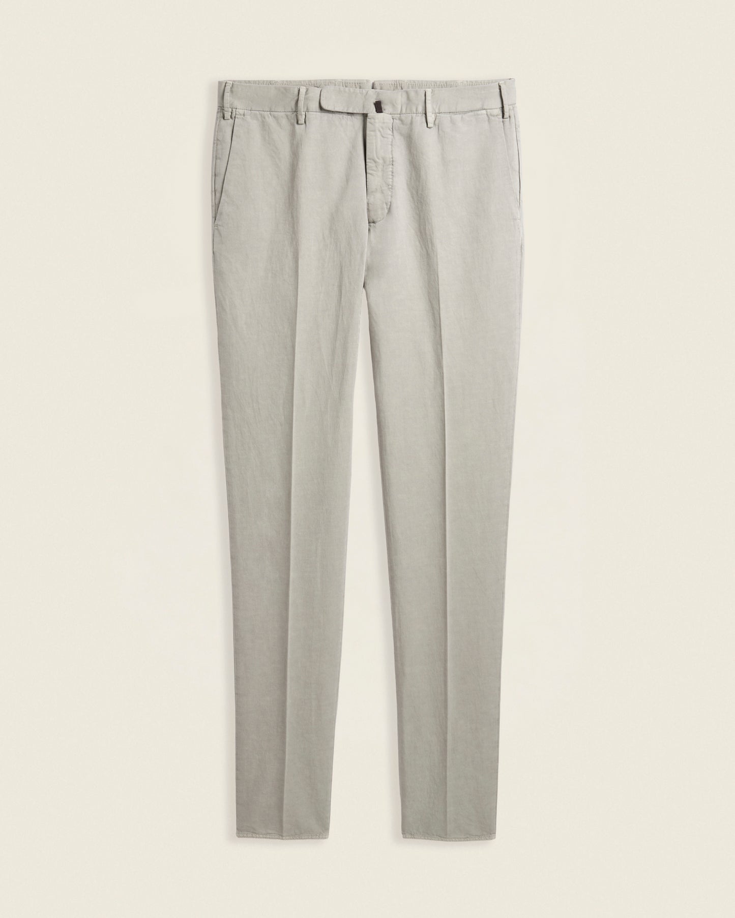 Slim-Fit-Hose aus Baumwolle und Leinen