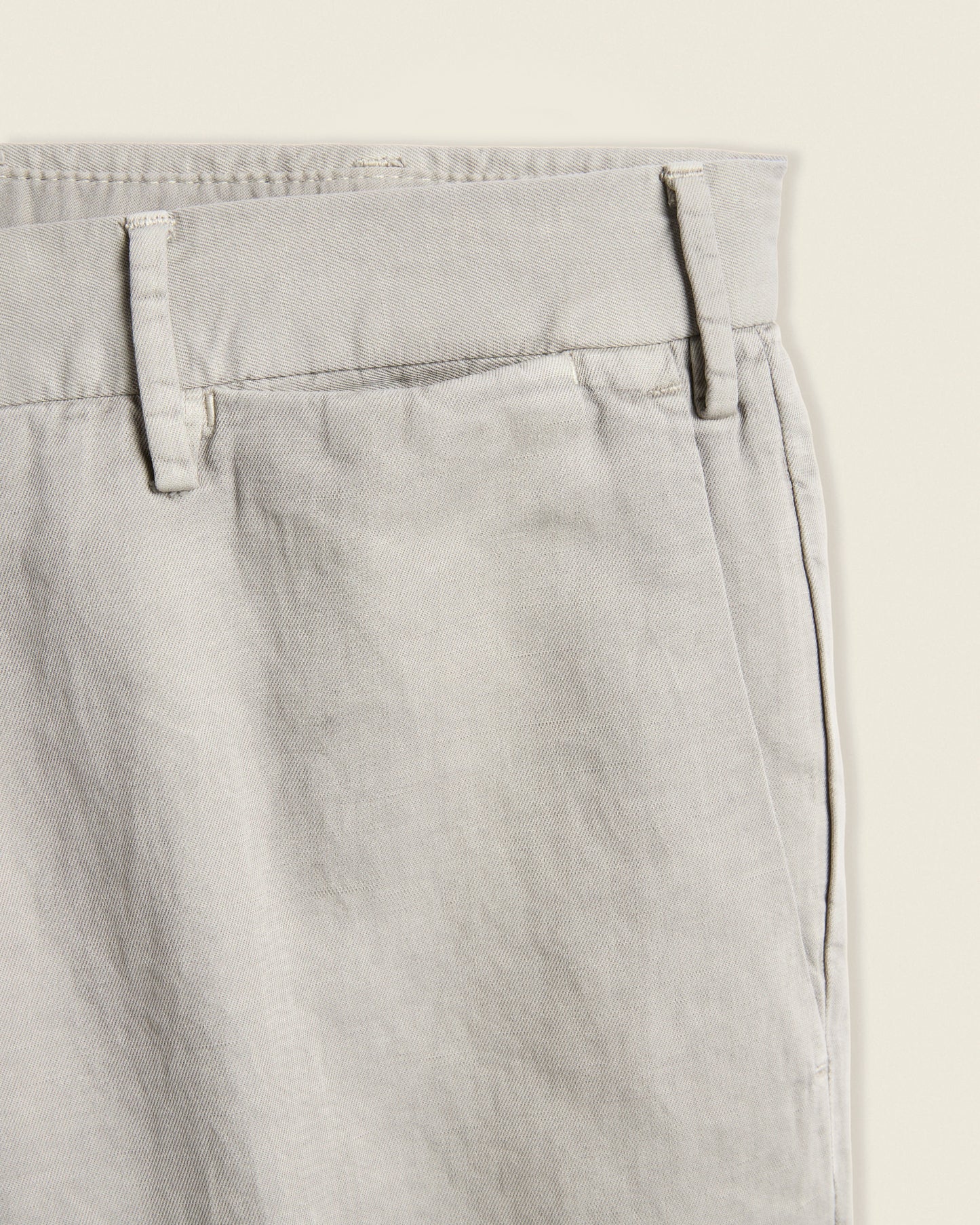 Slim-Fit-Hose aus Baumwolle und Leinen