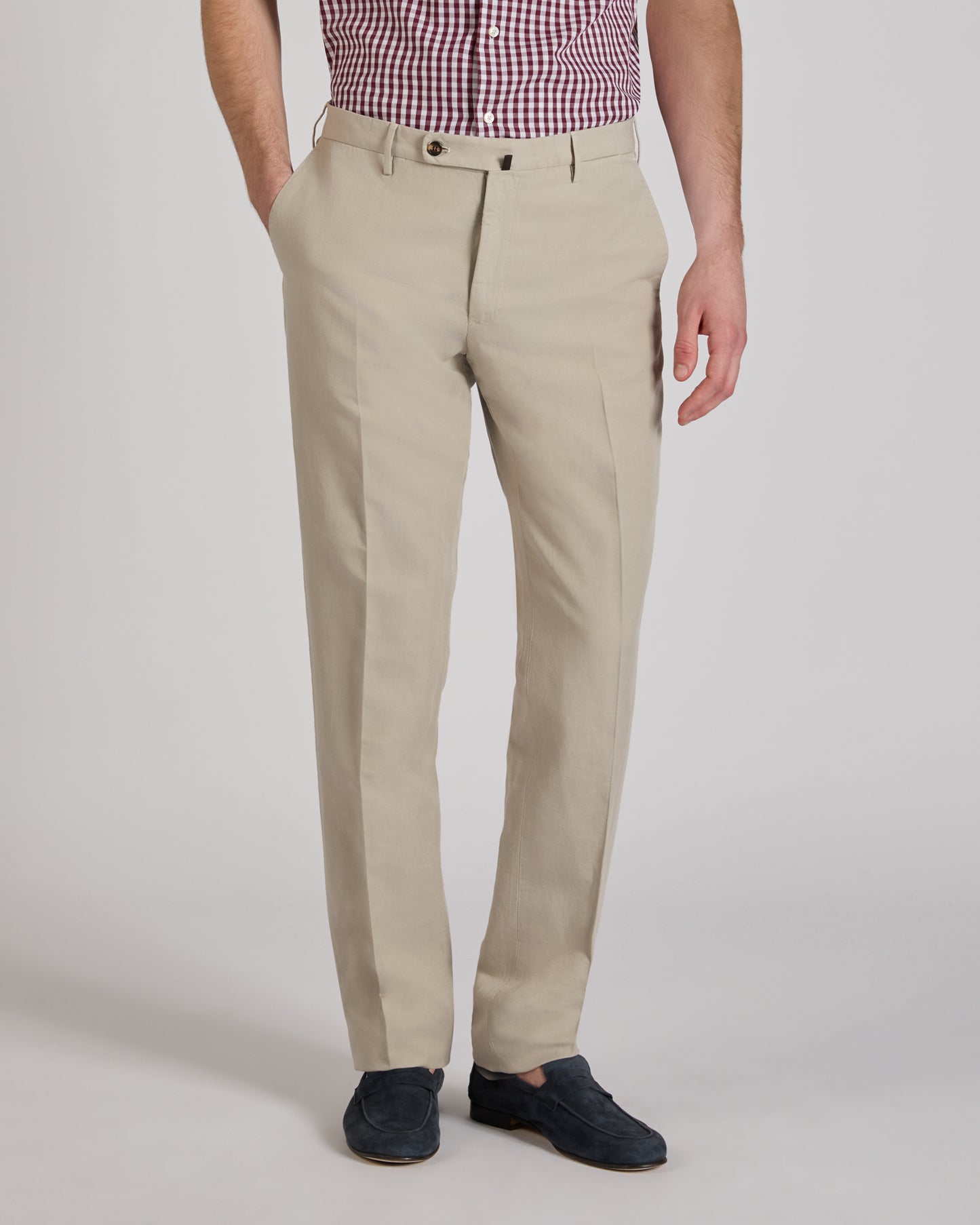 Regular fit Chinolino trousers