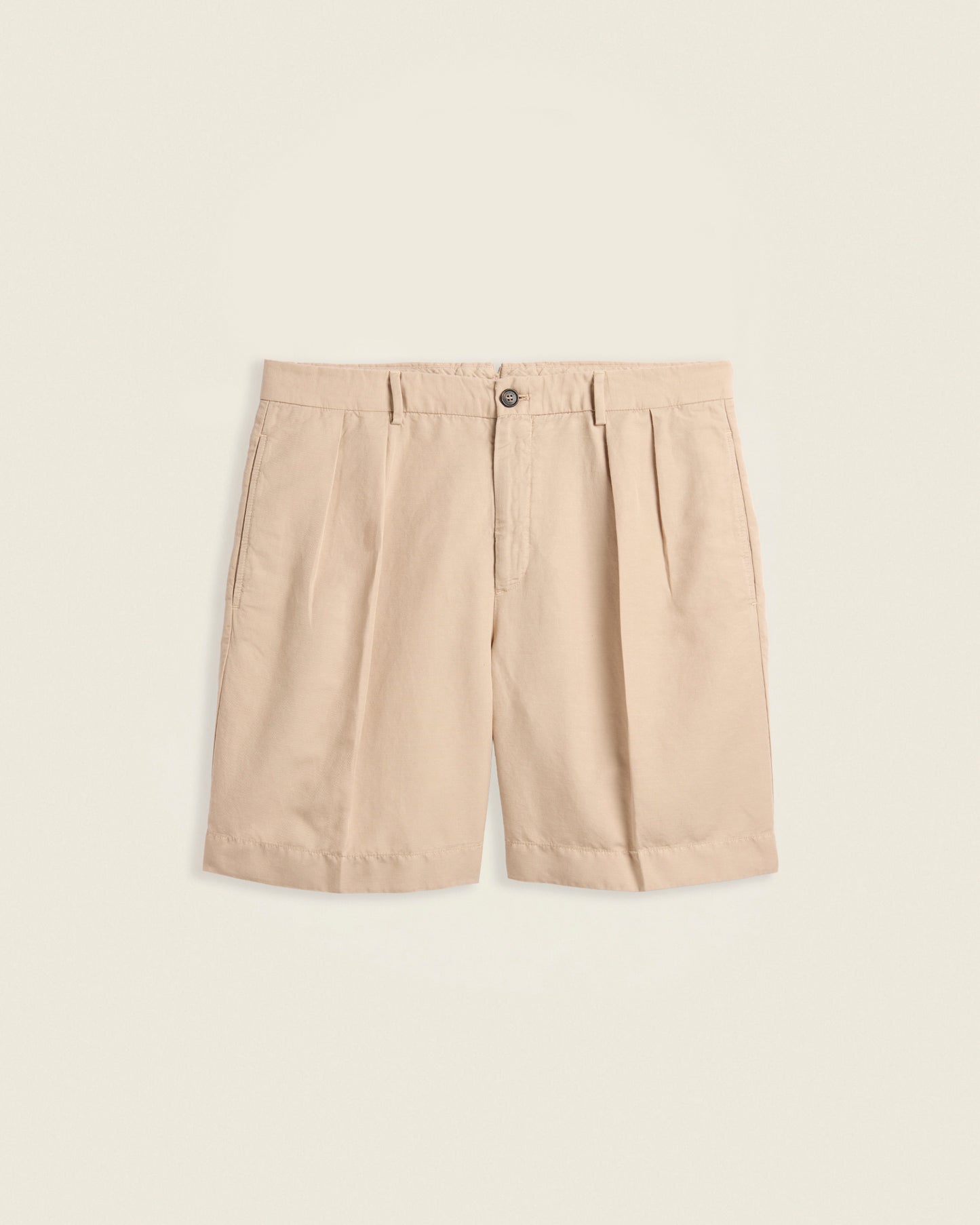 Bermuda-Shorts mit geradem Schnitt aus Chinolino
