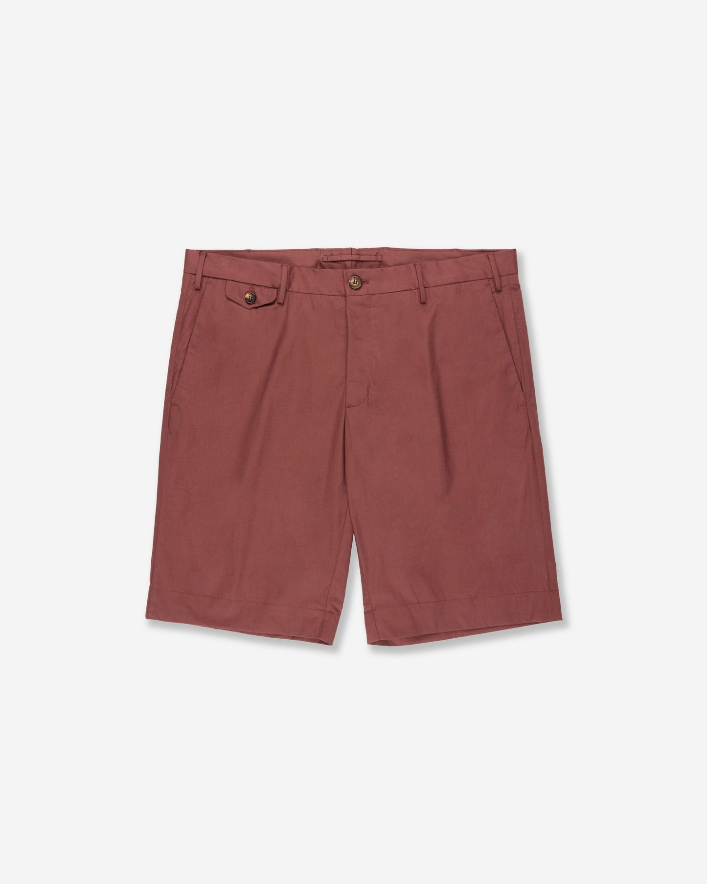 Bermudashorts Slim Fit aus Baumwollpopeline