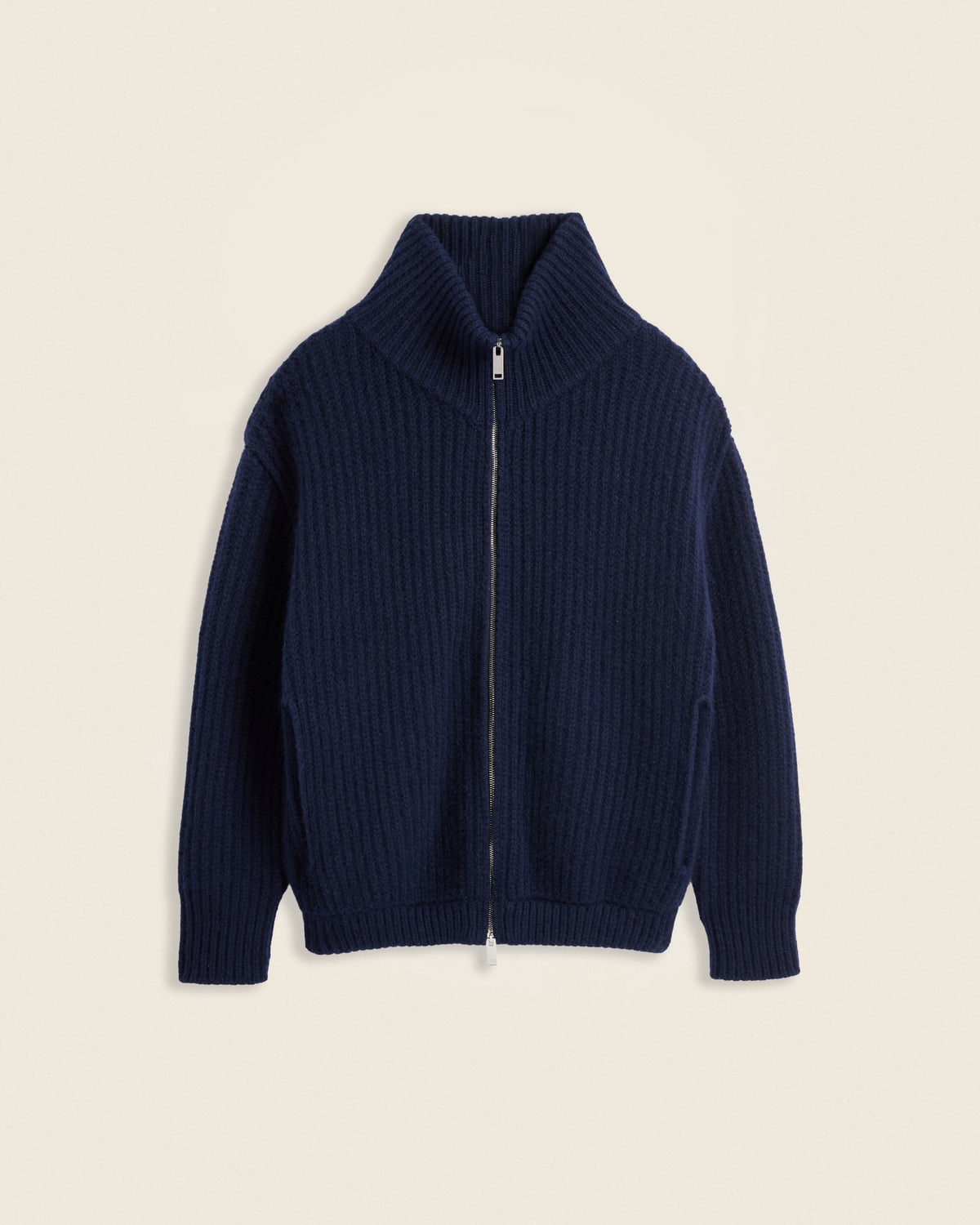 Cardigan wide fit in lana e Angora