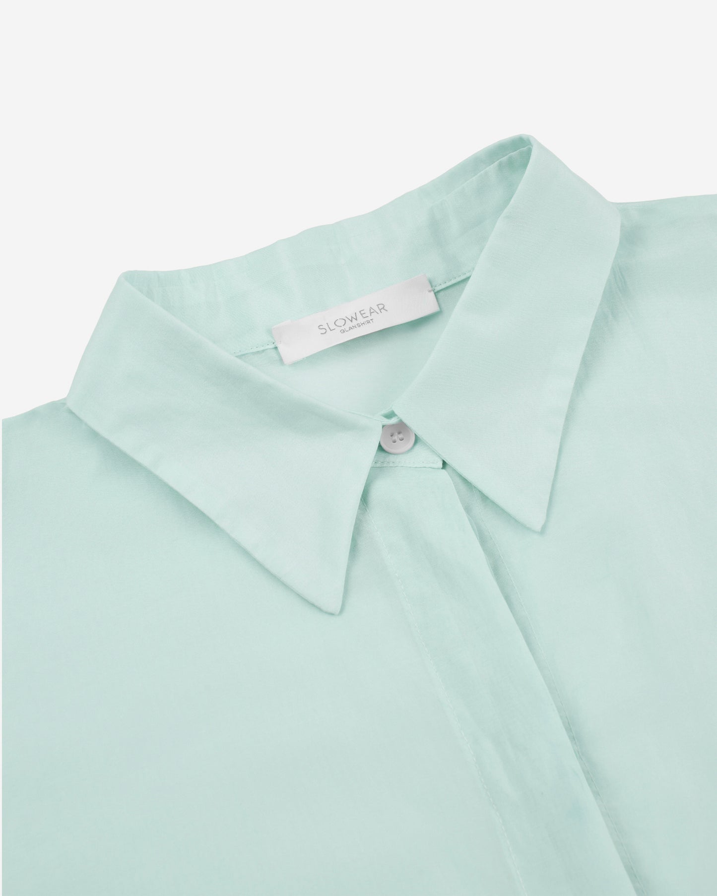 Wide fit shirt in silk and cotton muslin