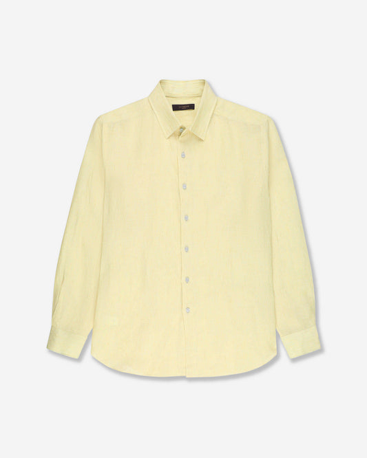 Regular fit linen shirt