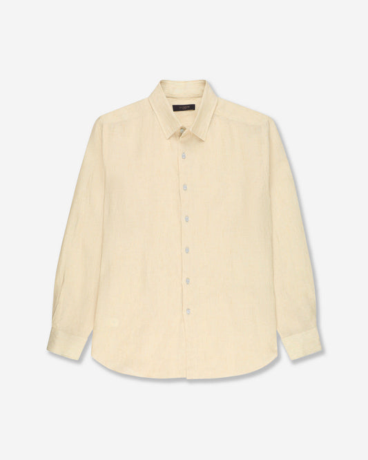 Regular fit linen shirt