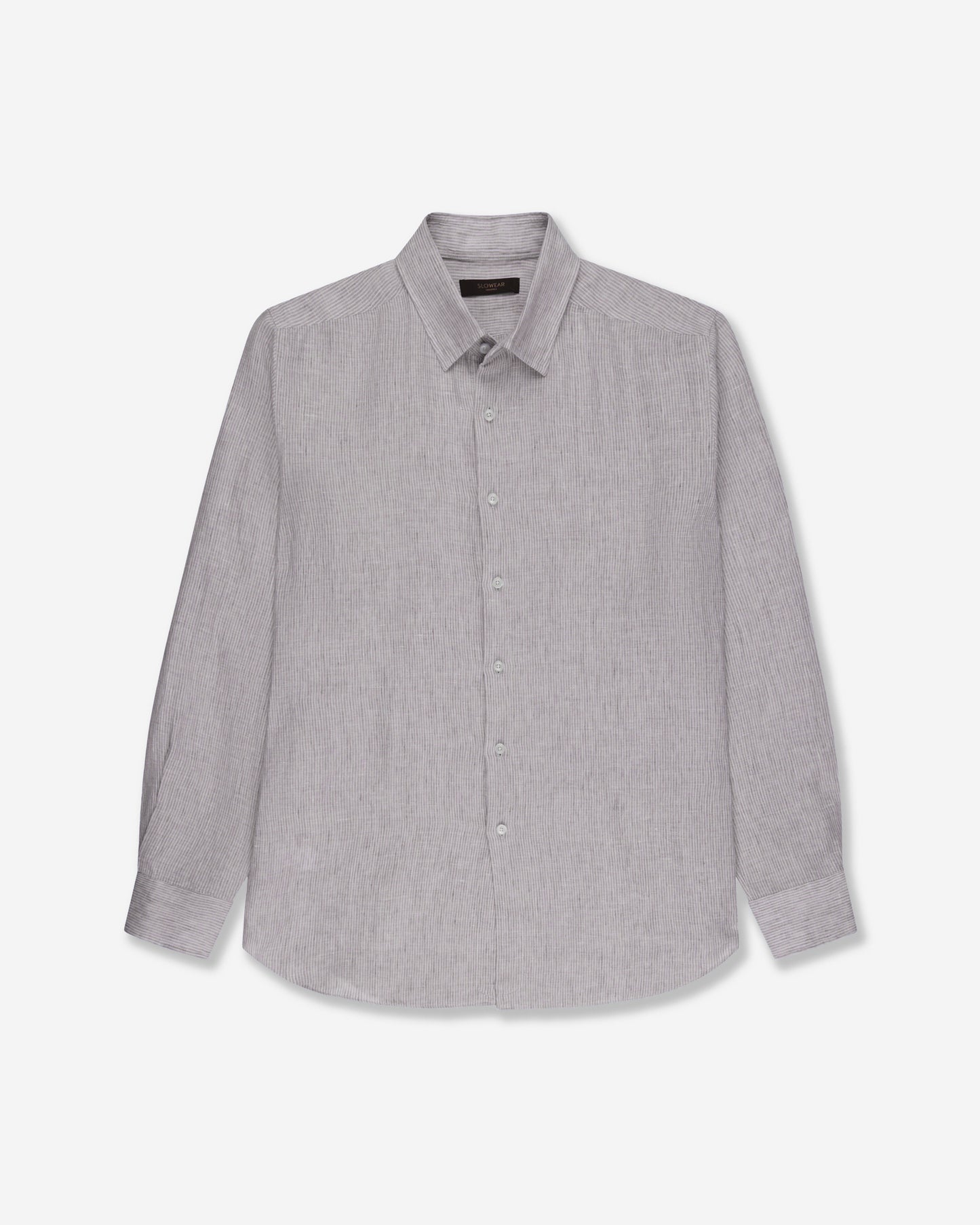 Regular fit linen shirt