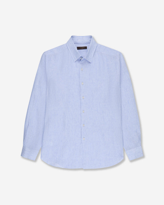 Regular fit linen shirt