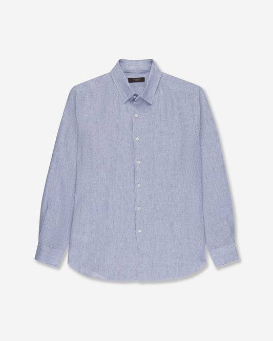 Regular fit linen shirt