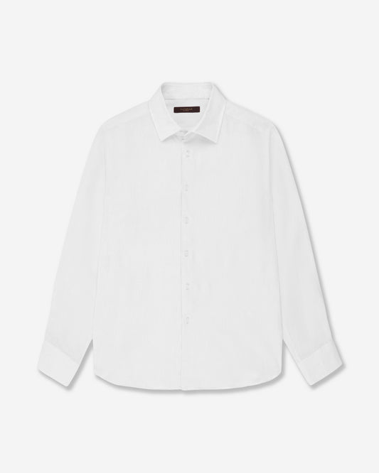 Regular fit linen shirt