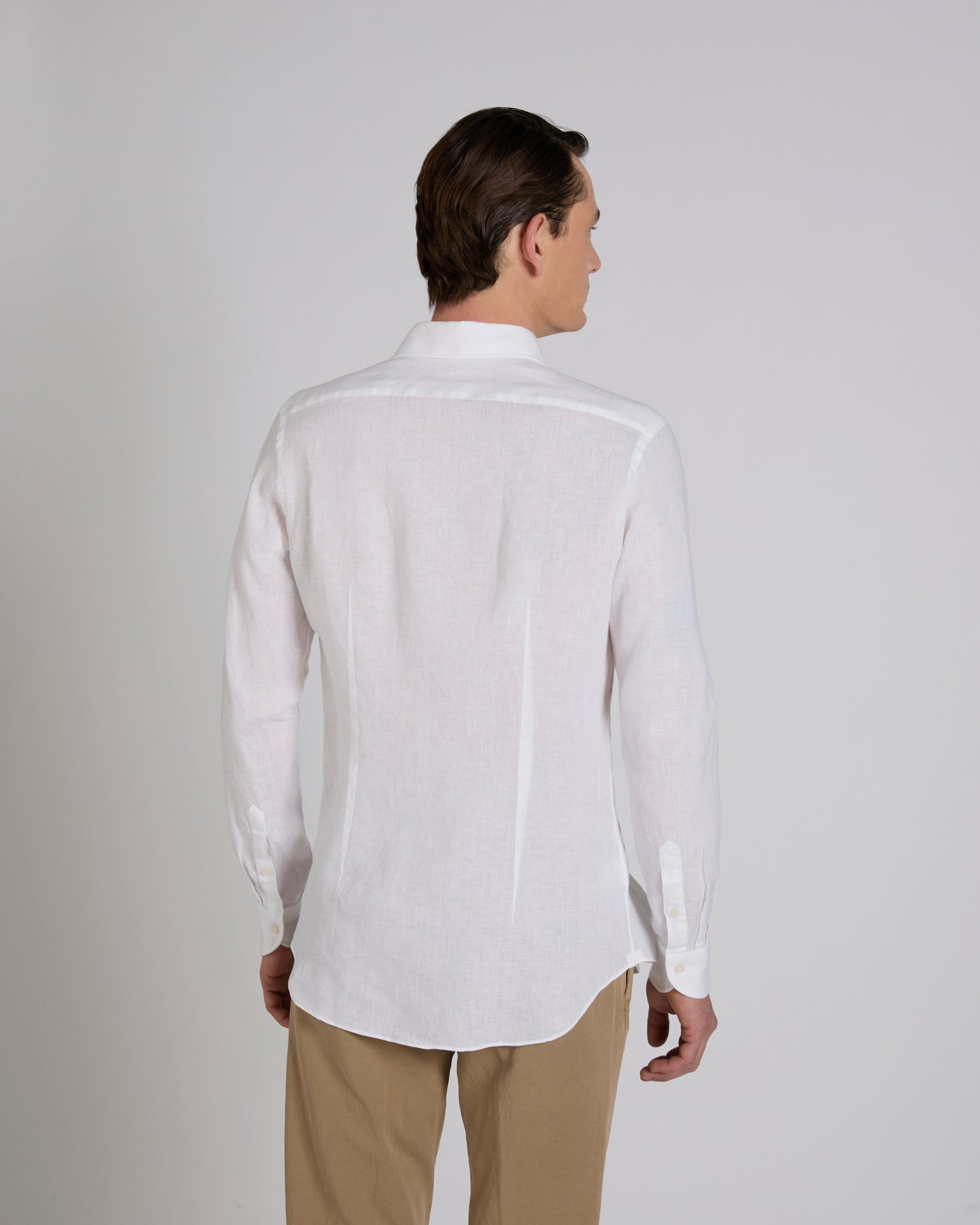 Regular fit linen shirt