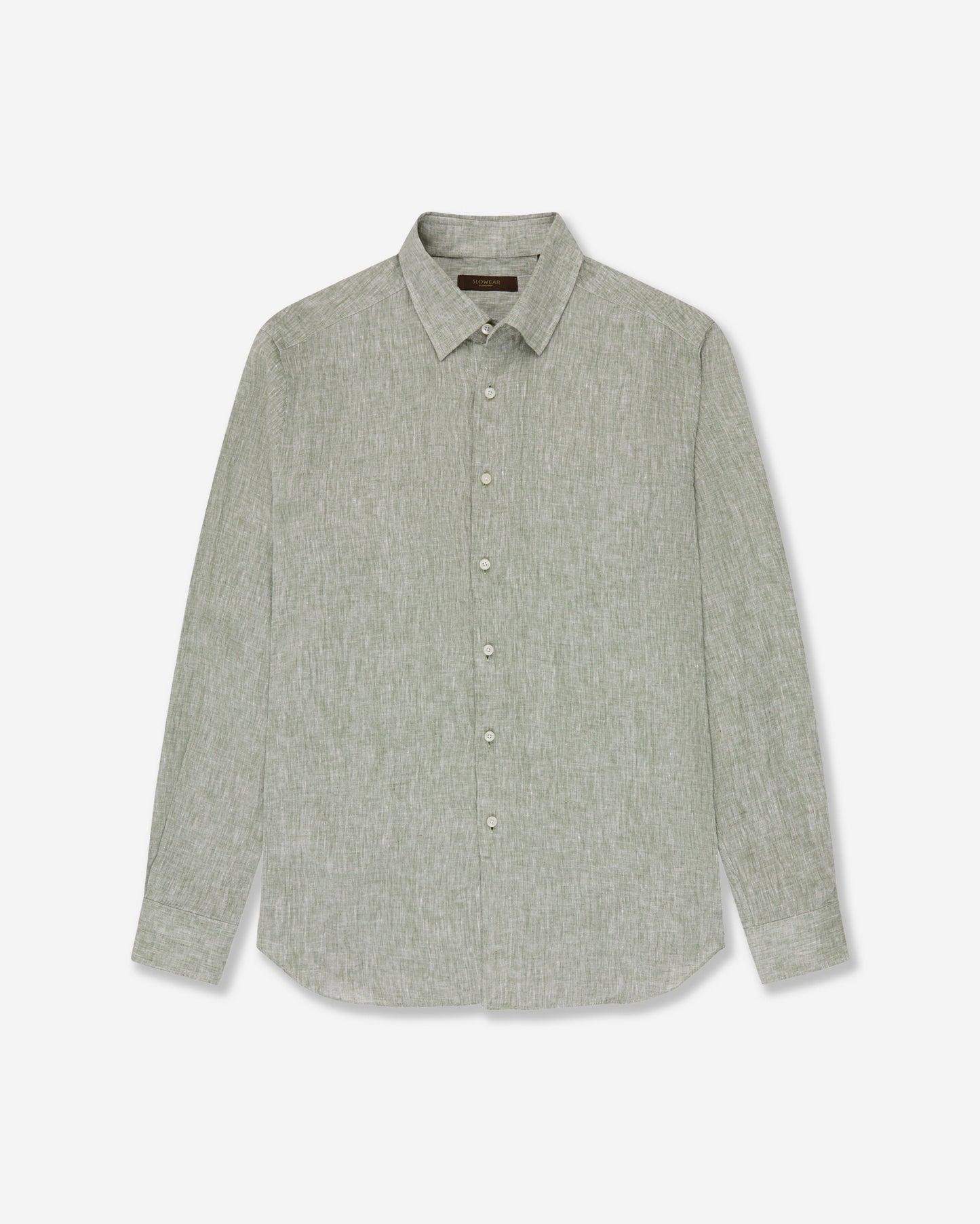 Regular fit linen shirt