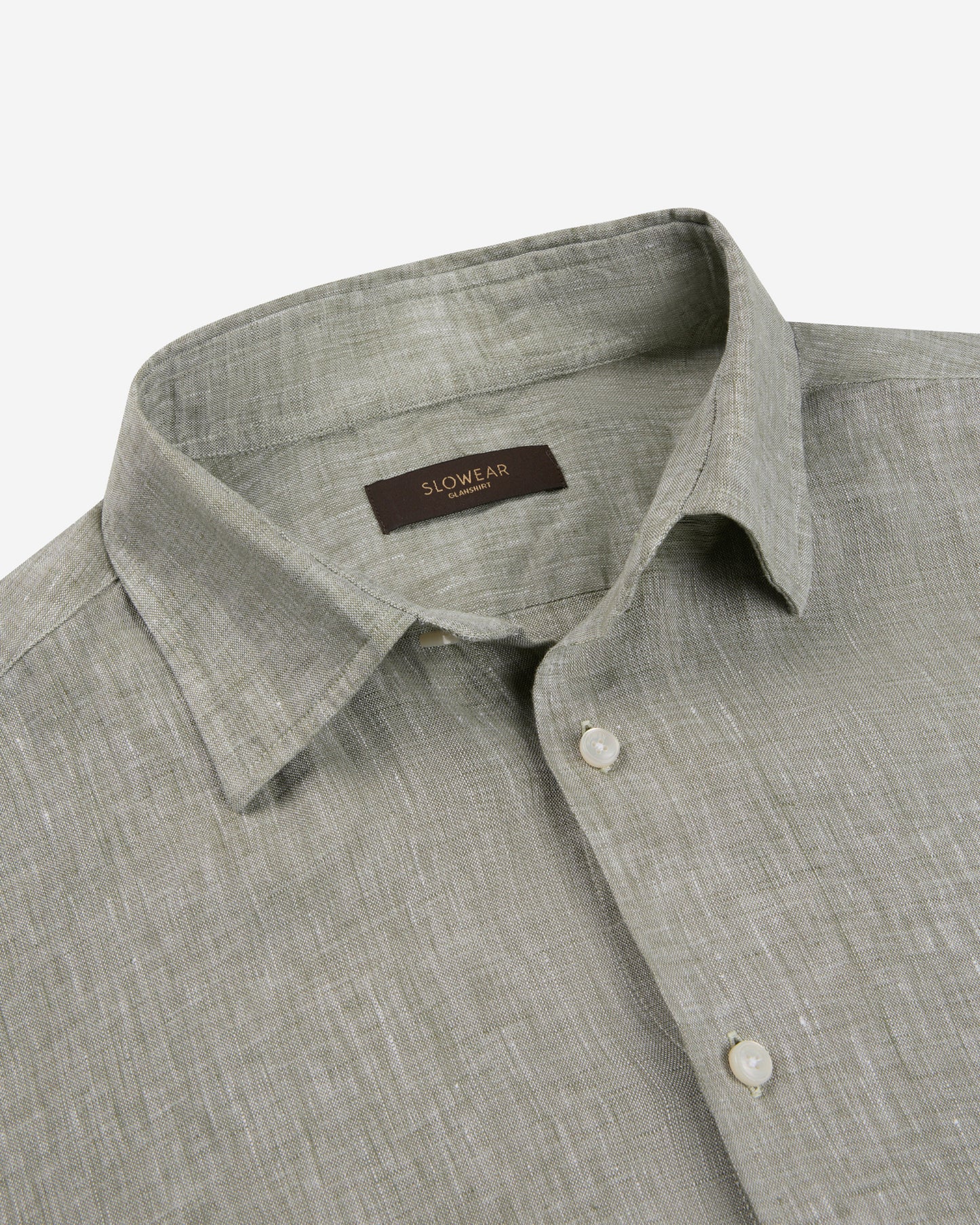 Regular fit linen shirt