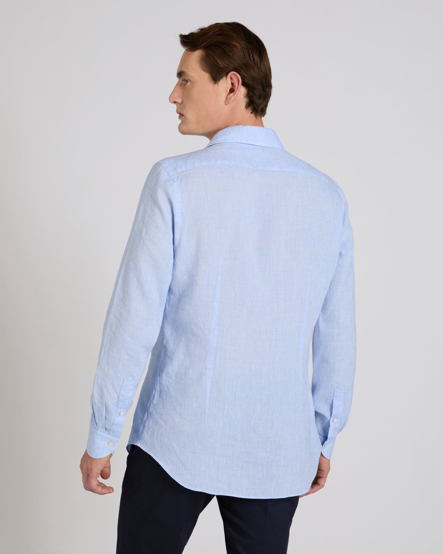 Regular fit linen shirt