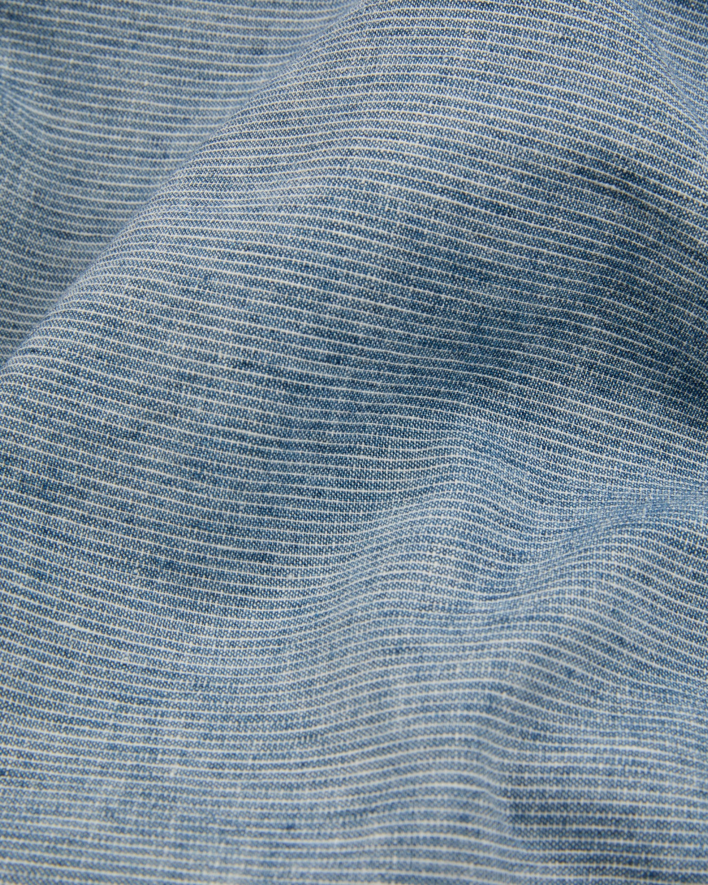 Regular fit linen and cotton shirt