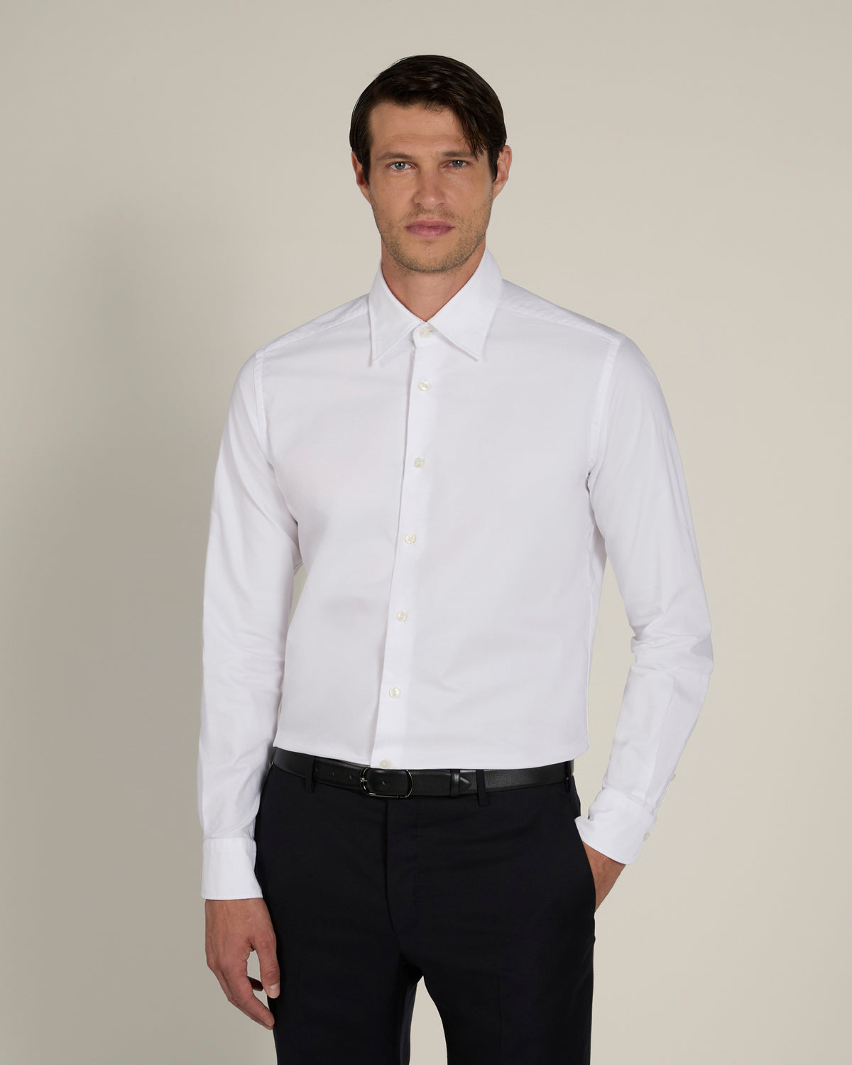 Camicia regular fit in cotone Oxford