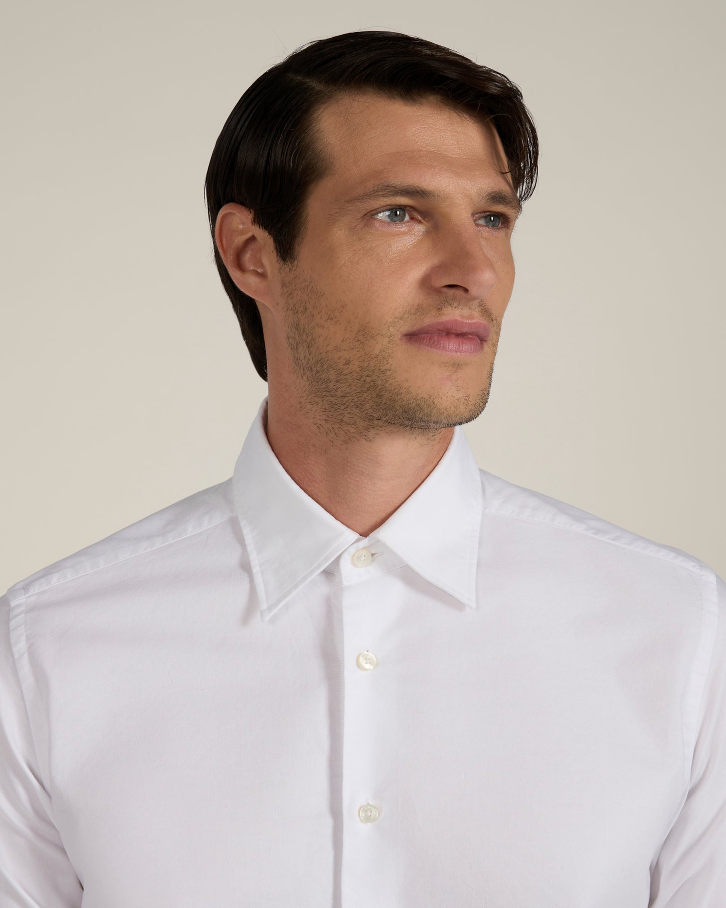 Camicia regular fit in cotone Oxford