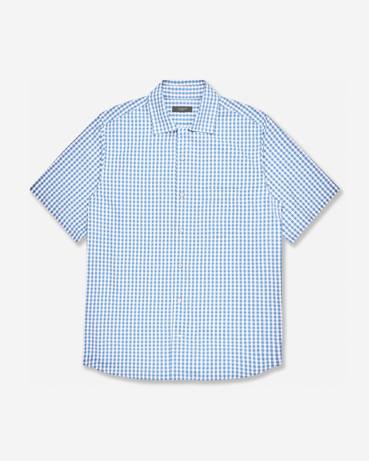Patterned cotton overshirt
