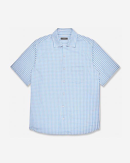 Patterned cotton overshirt
