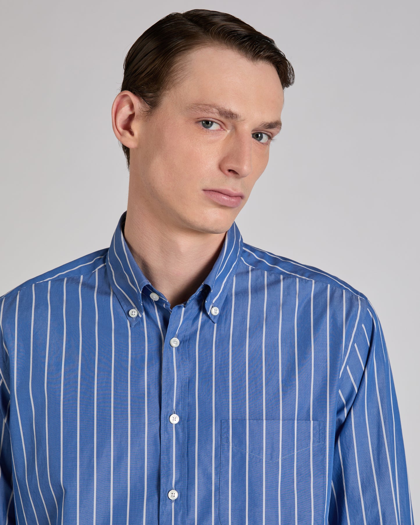 Hemd Casual Fit aus Baumwollpopeline