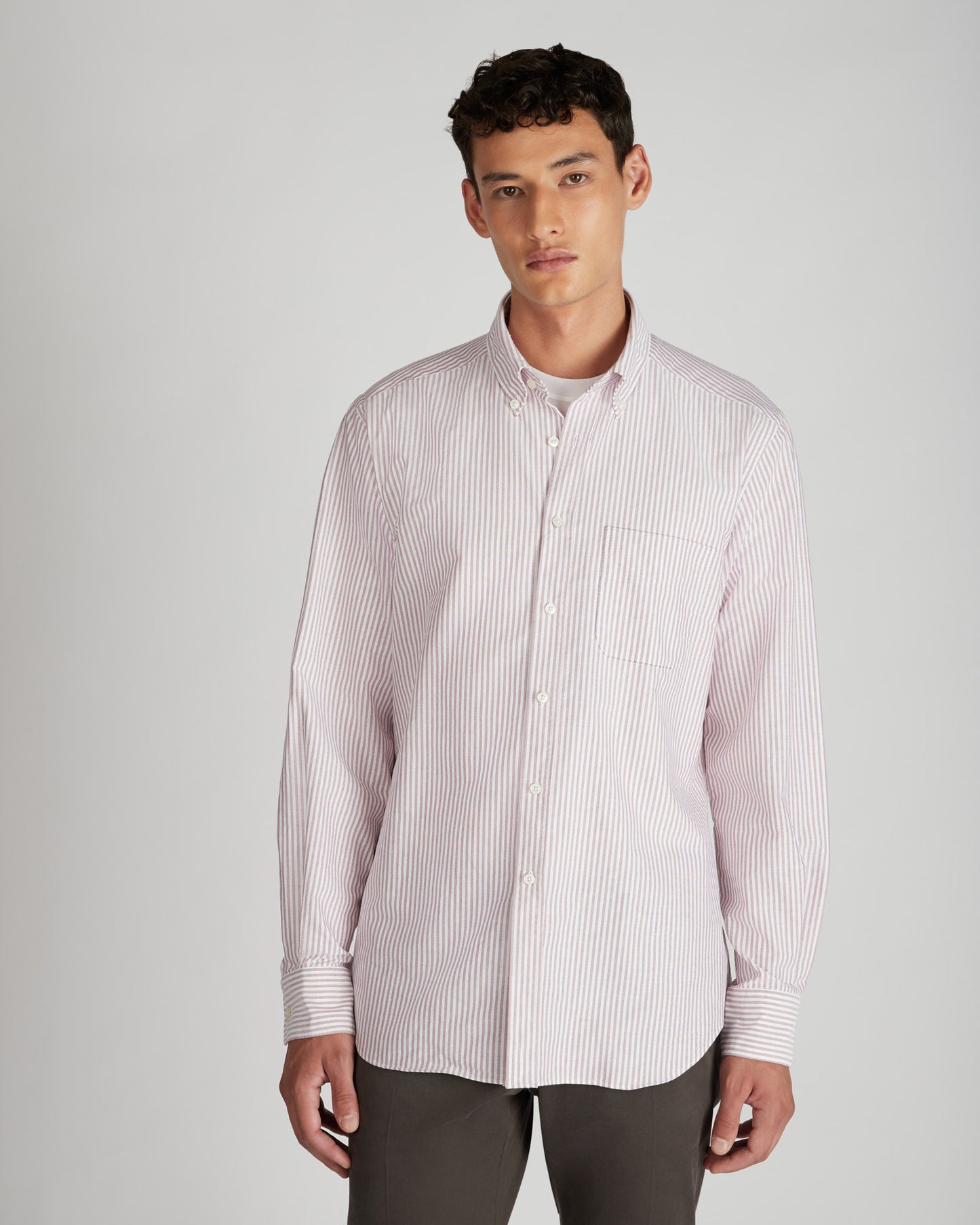 オックスフォードコットン・レギュラーフィットシャツ