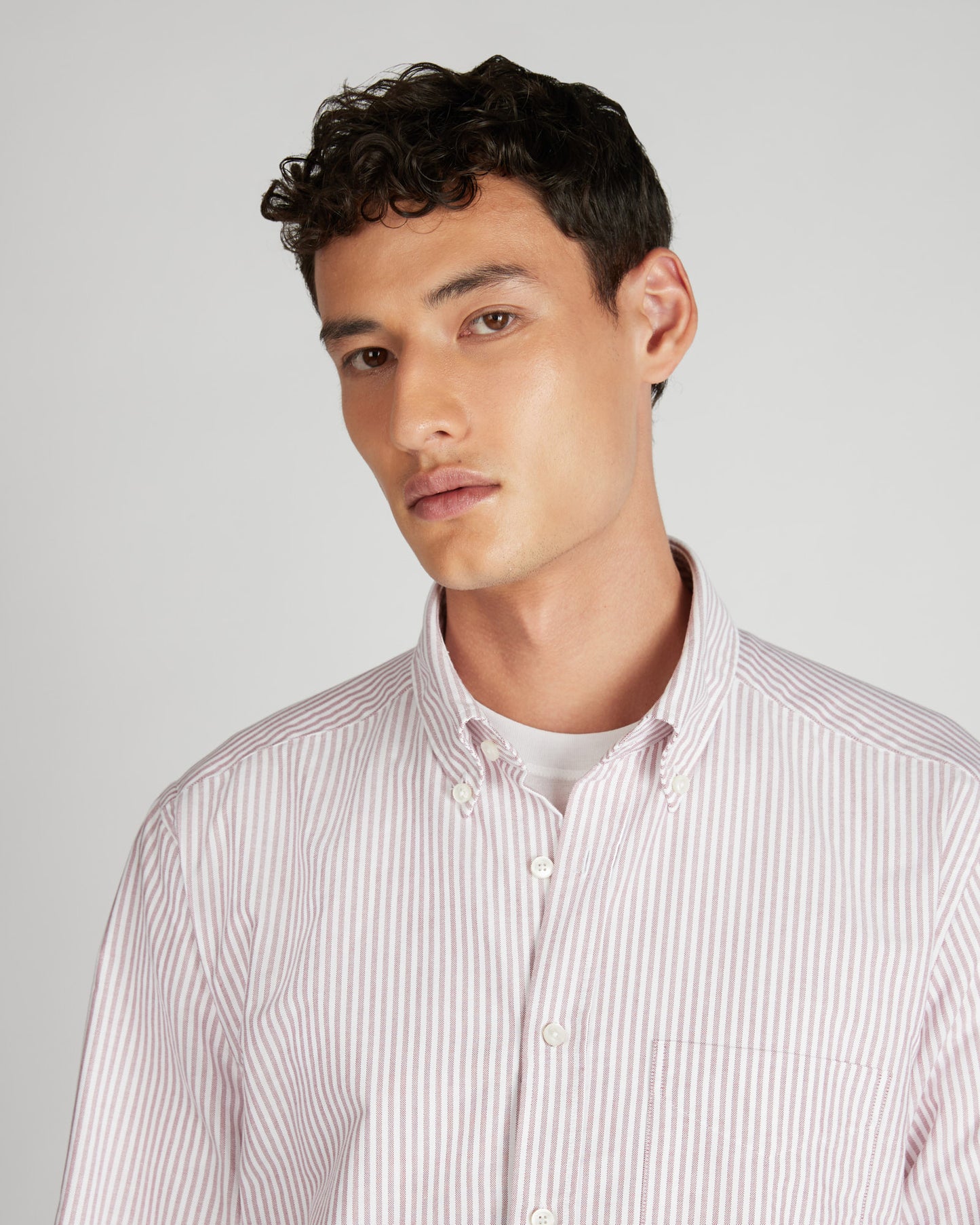 オックスフォードコットン・レギュラーフィットシャツ