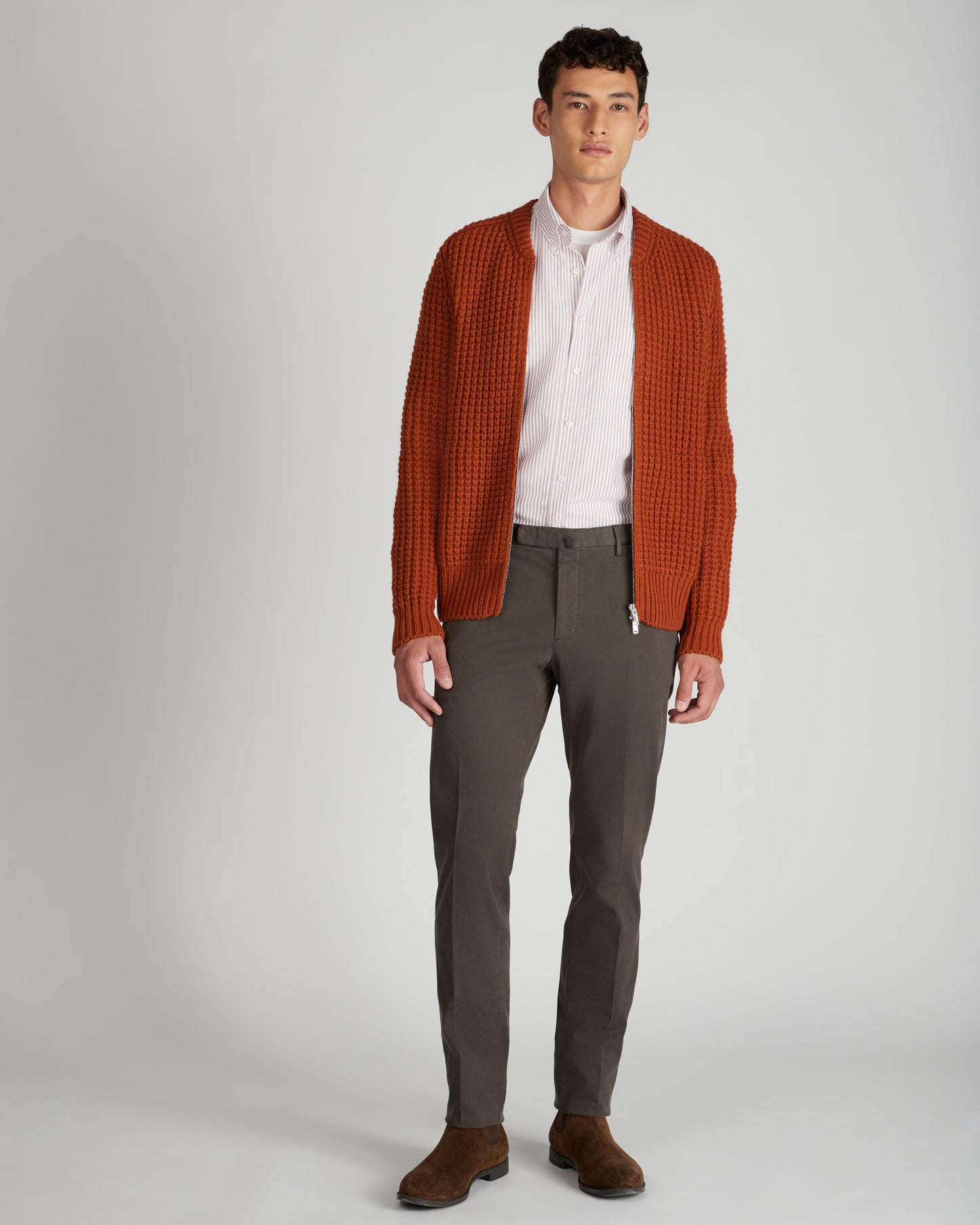 オックスフォードコットン・レギュラーフィットシャツ