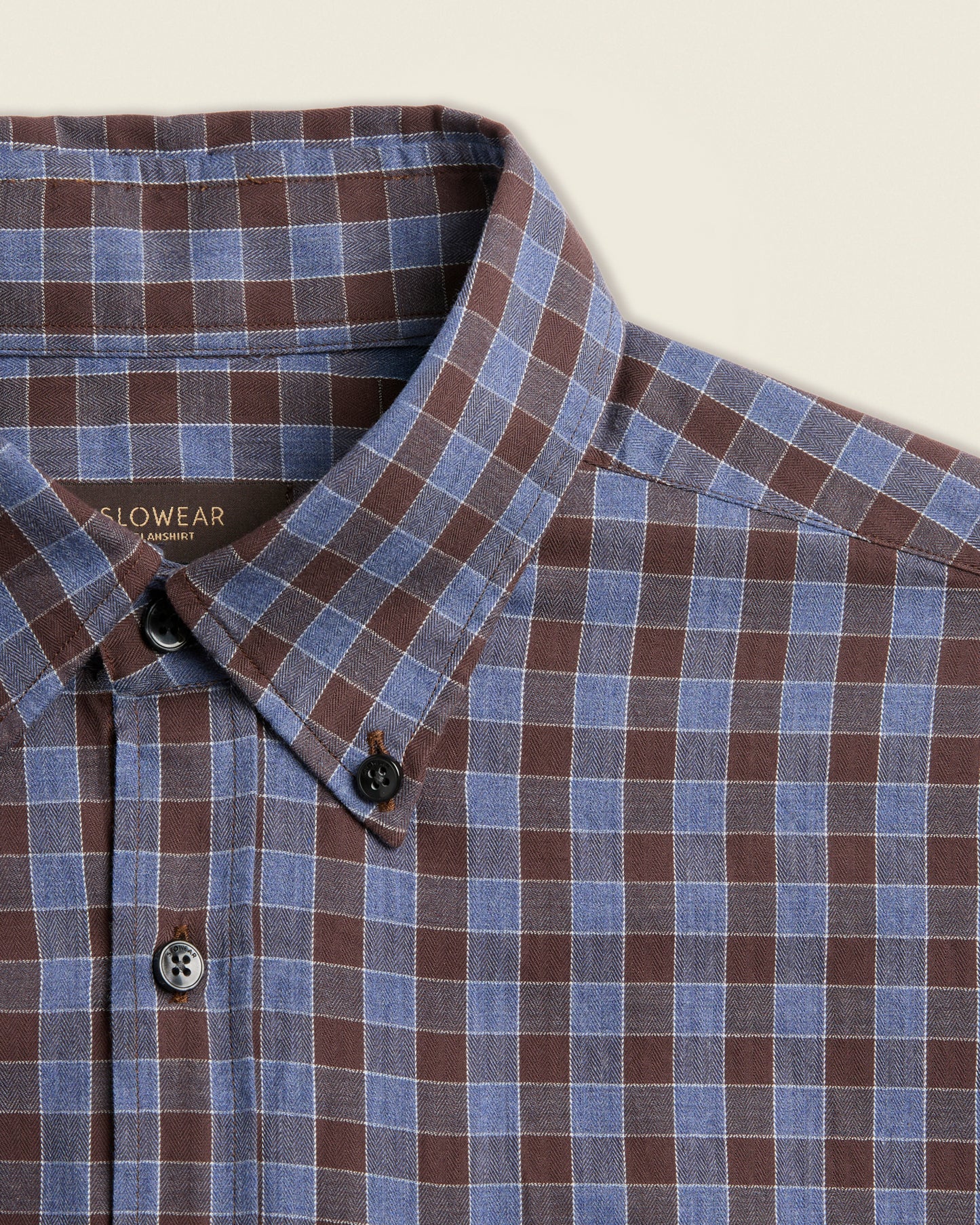 Casual-Fit Baumwollhemd mit Vichy-Karo