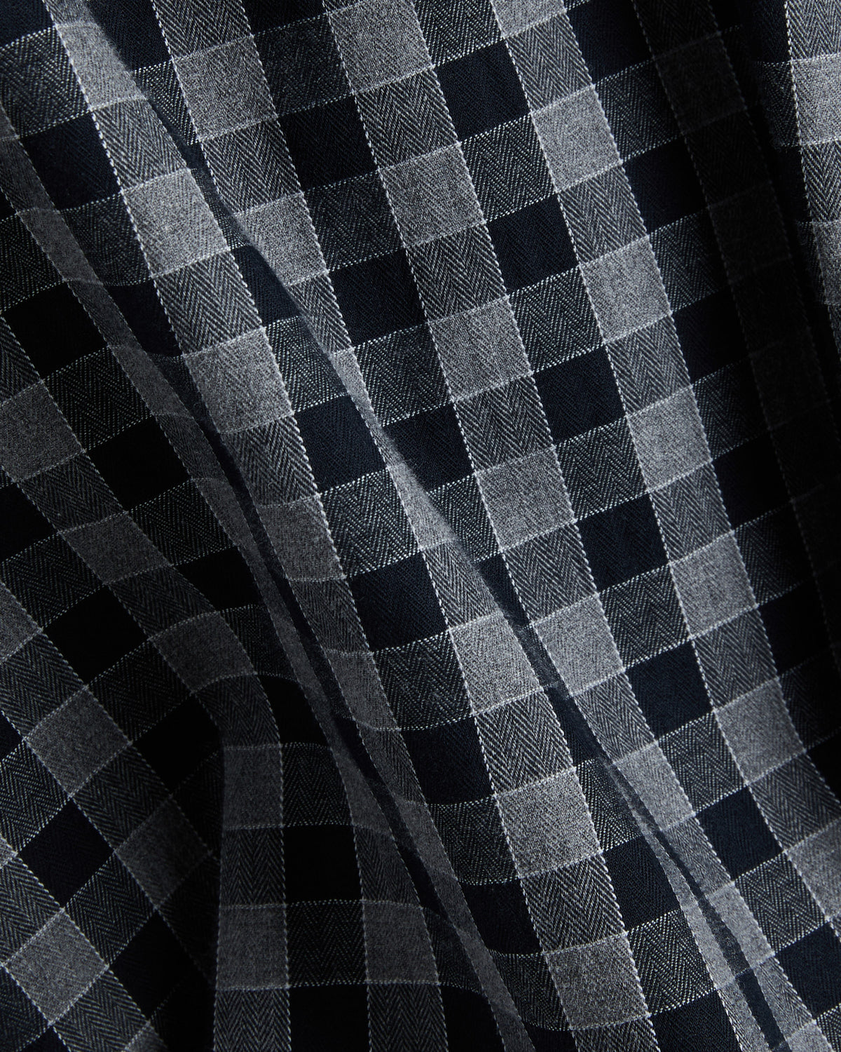 Casual-Fit Baumwollhemd mit Vichy-Karo