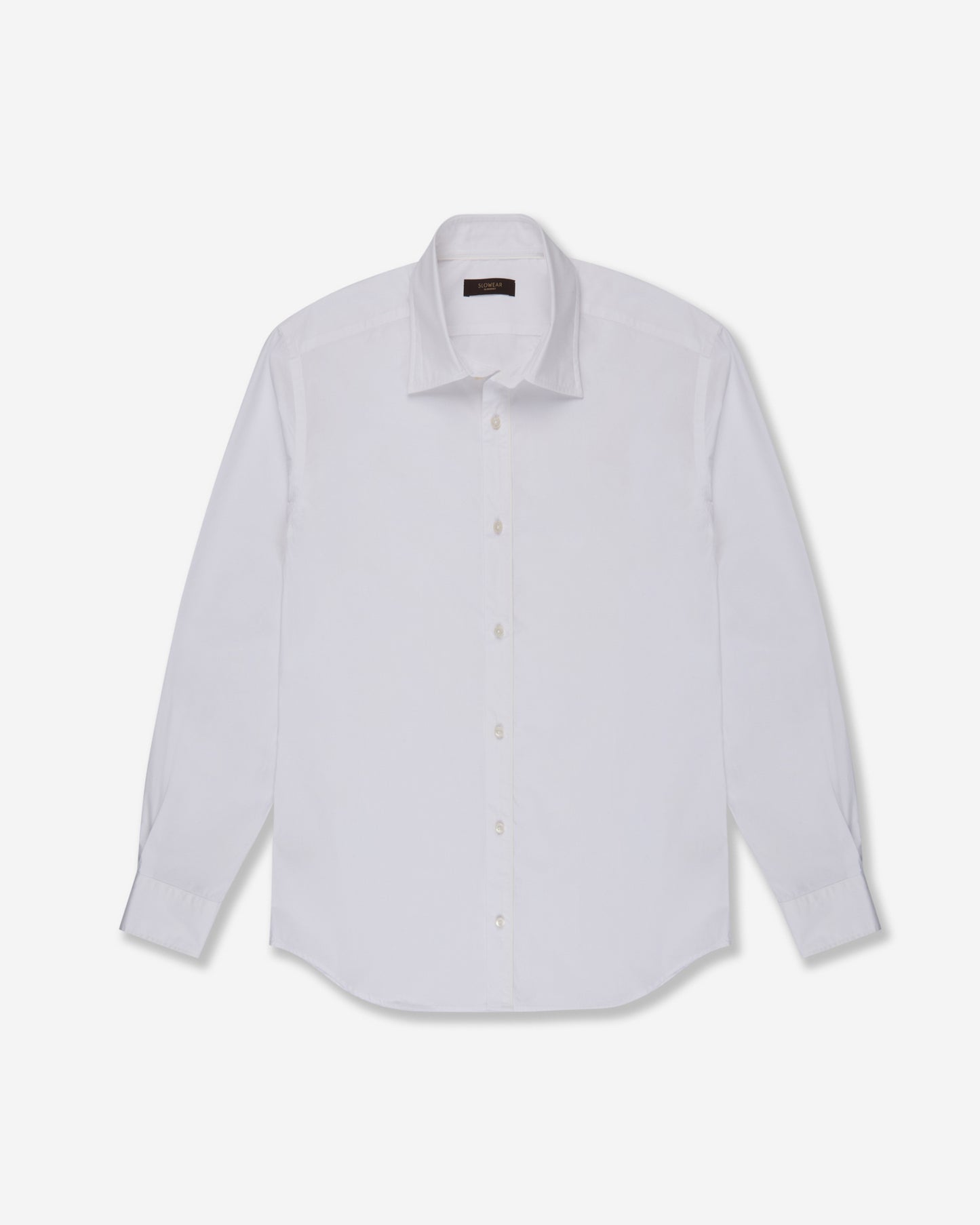 Casual fit summer poplin shirt