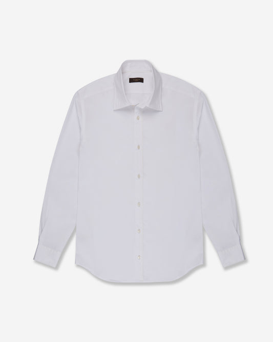 Casual fit summer poplin shirt