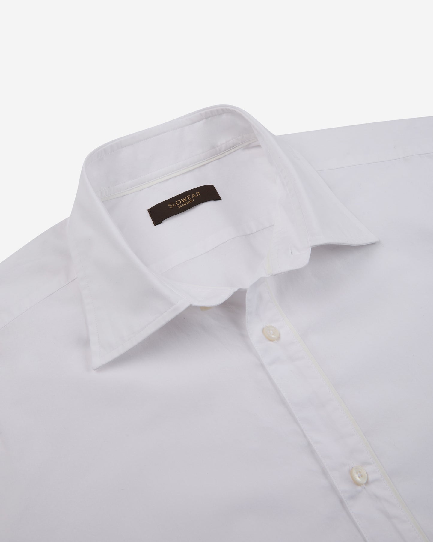 Casual fit summer poplin shirt