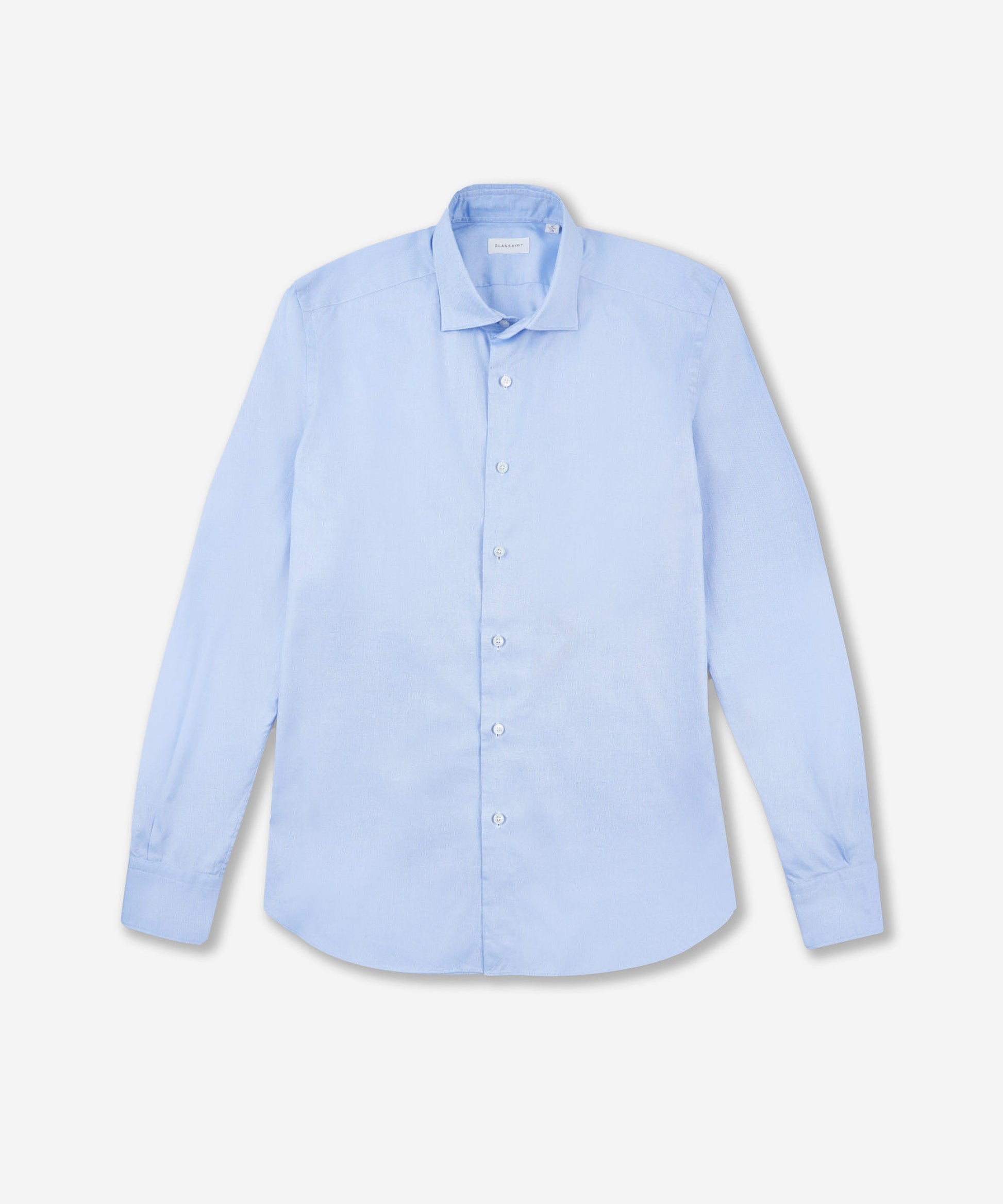 Glanshirt - Oxford cotton slim-fit shirt - light blue Slowear Glanshirt - Oxford cotton slim-fit shirt - light blue Slowear