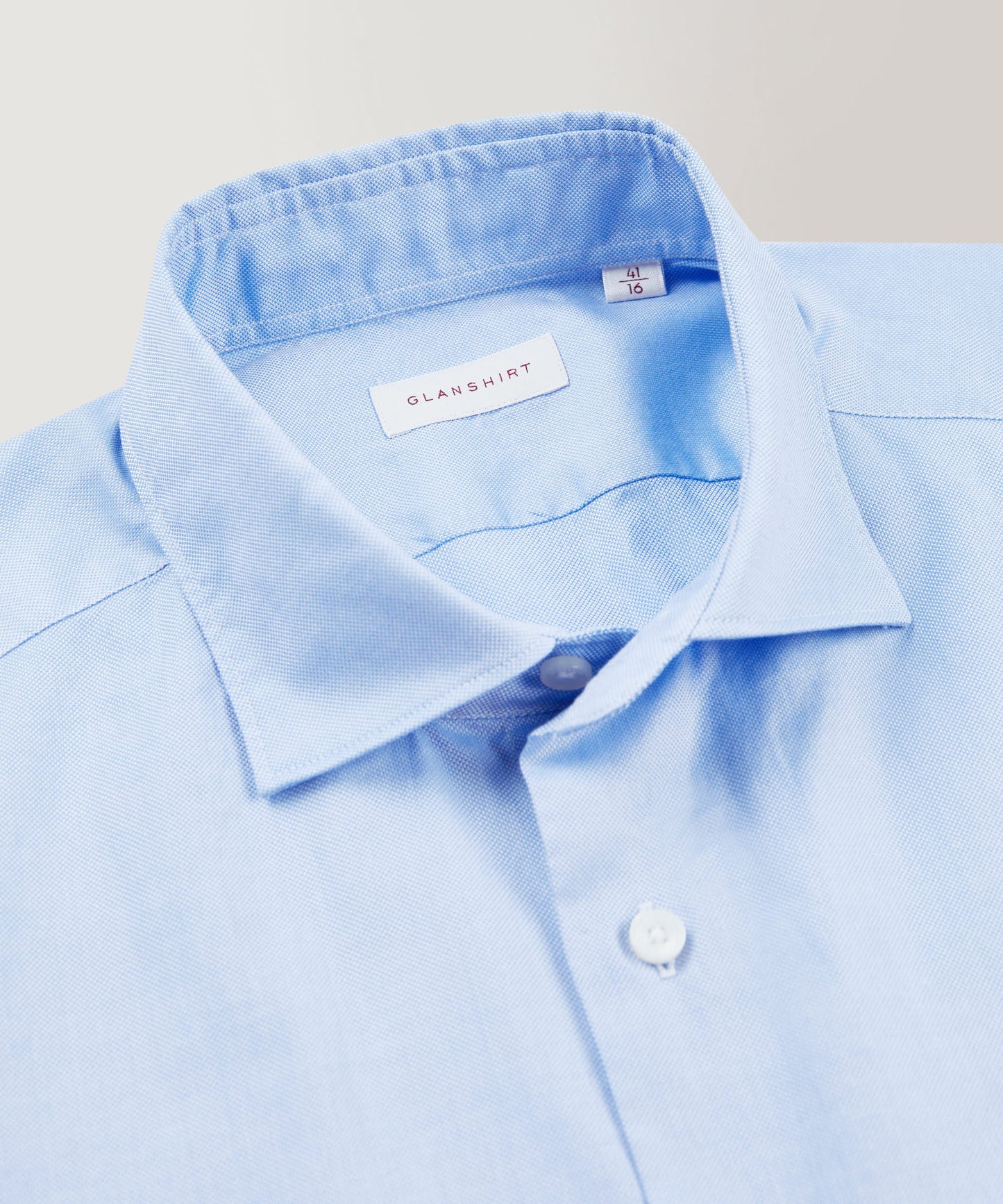 Chemise coupe ajustée en coton Oxford