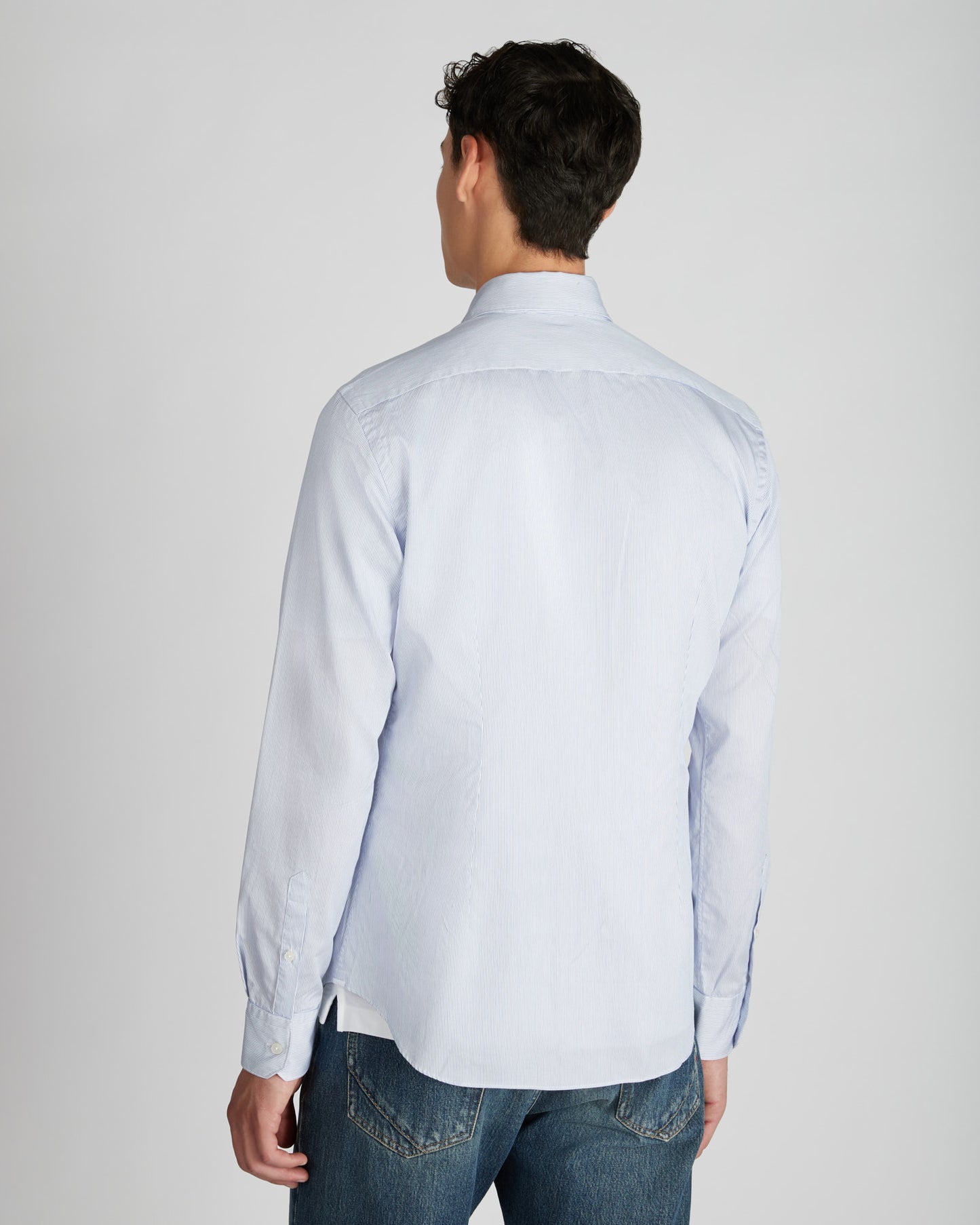 コットン・スリムフィットシャツ